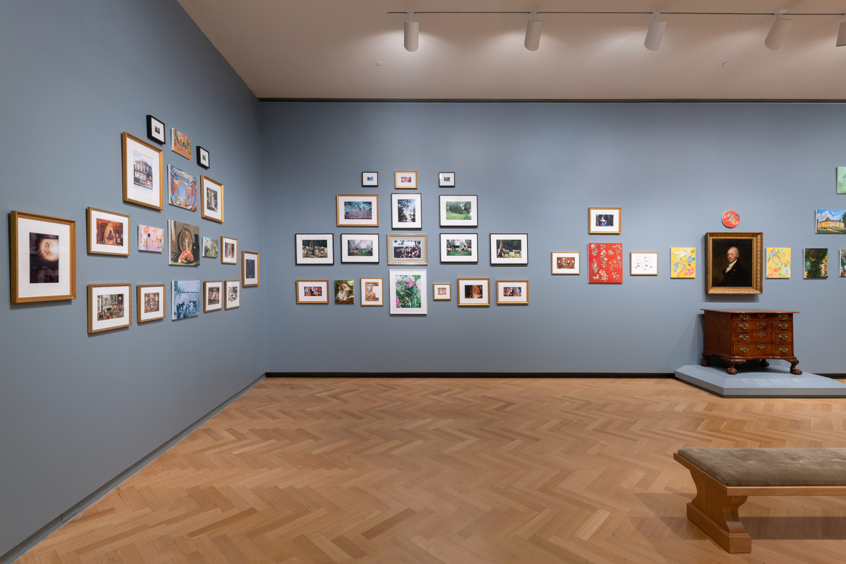 Installation view: Karen Kilimnik, Carnegie International, 57th Edition, 2018, &copy; Carnegie Museum of Art, Pittsburgh. Photo: Bryan Conley