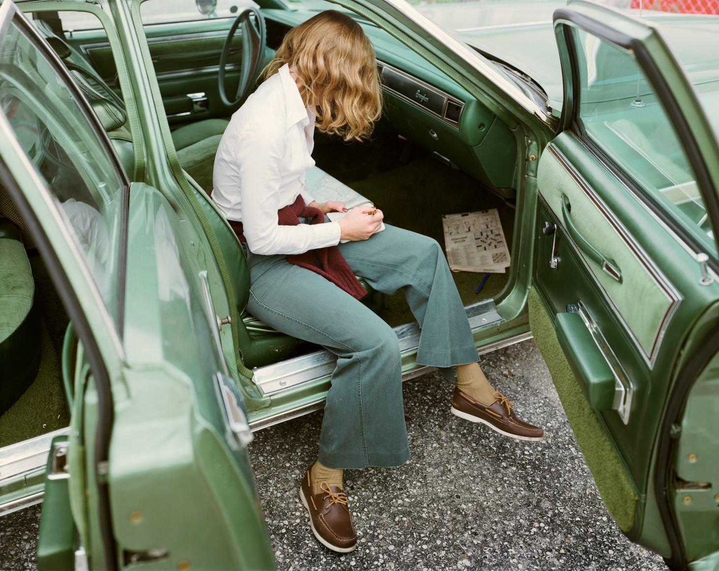 Stephen Shore, Ginger Shore, West Palm Beach, Florida, November 14, 1977