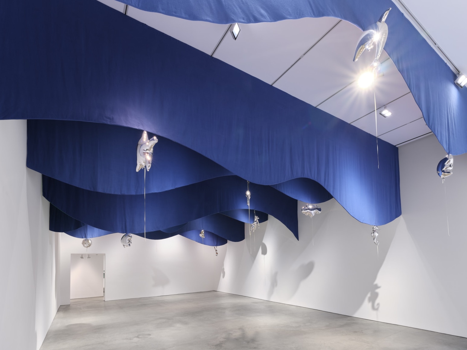 Installation view:&nbsp;Jeppe Hein, Expect a Miracle, 303 Gallery, New York, 2025, Photo: Justin Craun