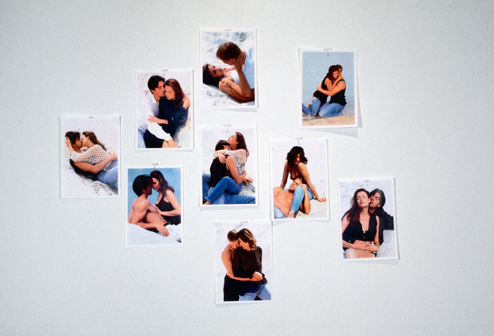 Hans-Peter Feldmann, 9 laser copies (Love couples)
