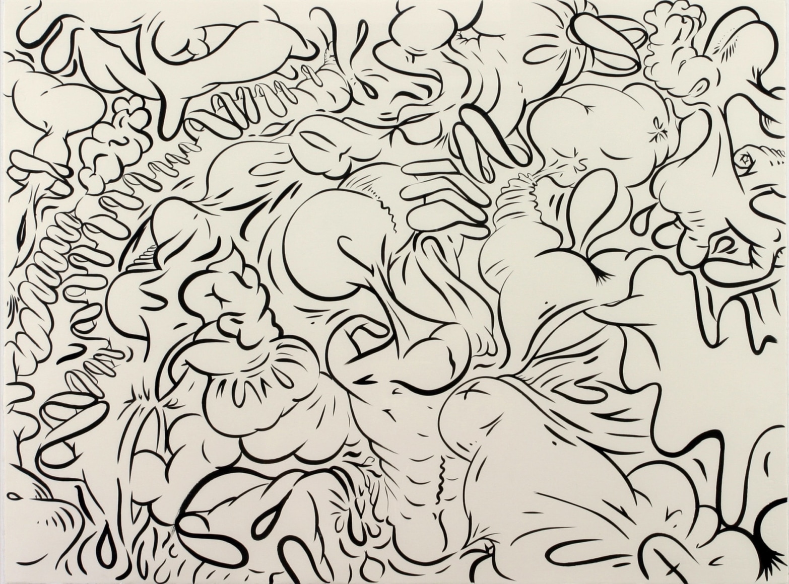 Sue Williams, Bouncy, 2005