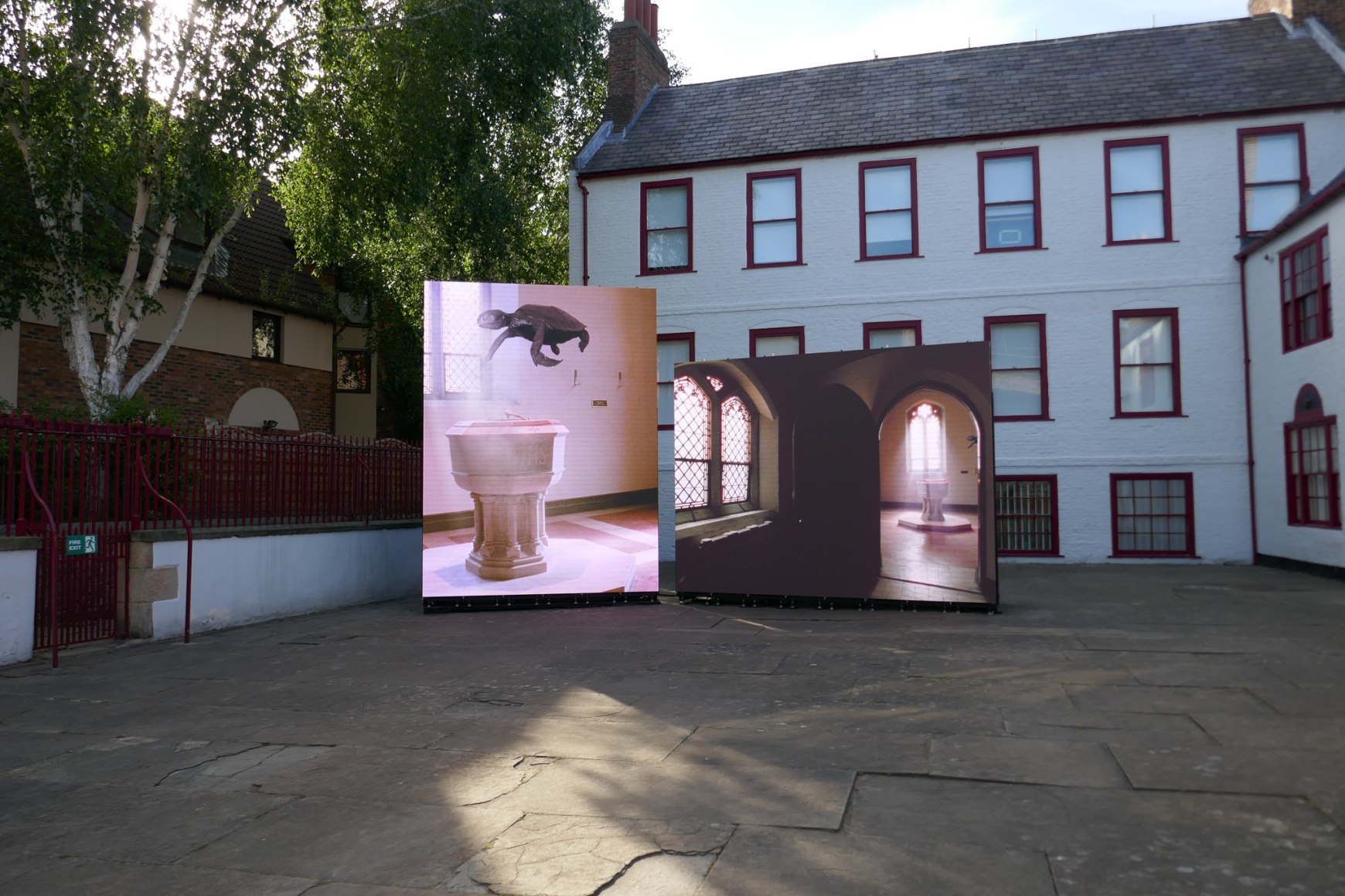 Jane and Louise Wilson, Suspended Island, 2018