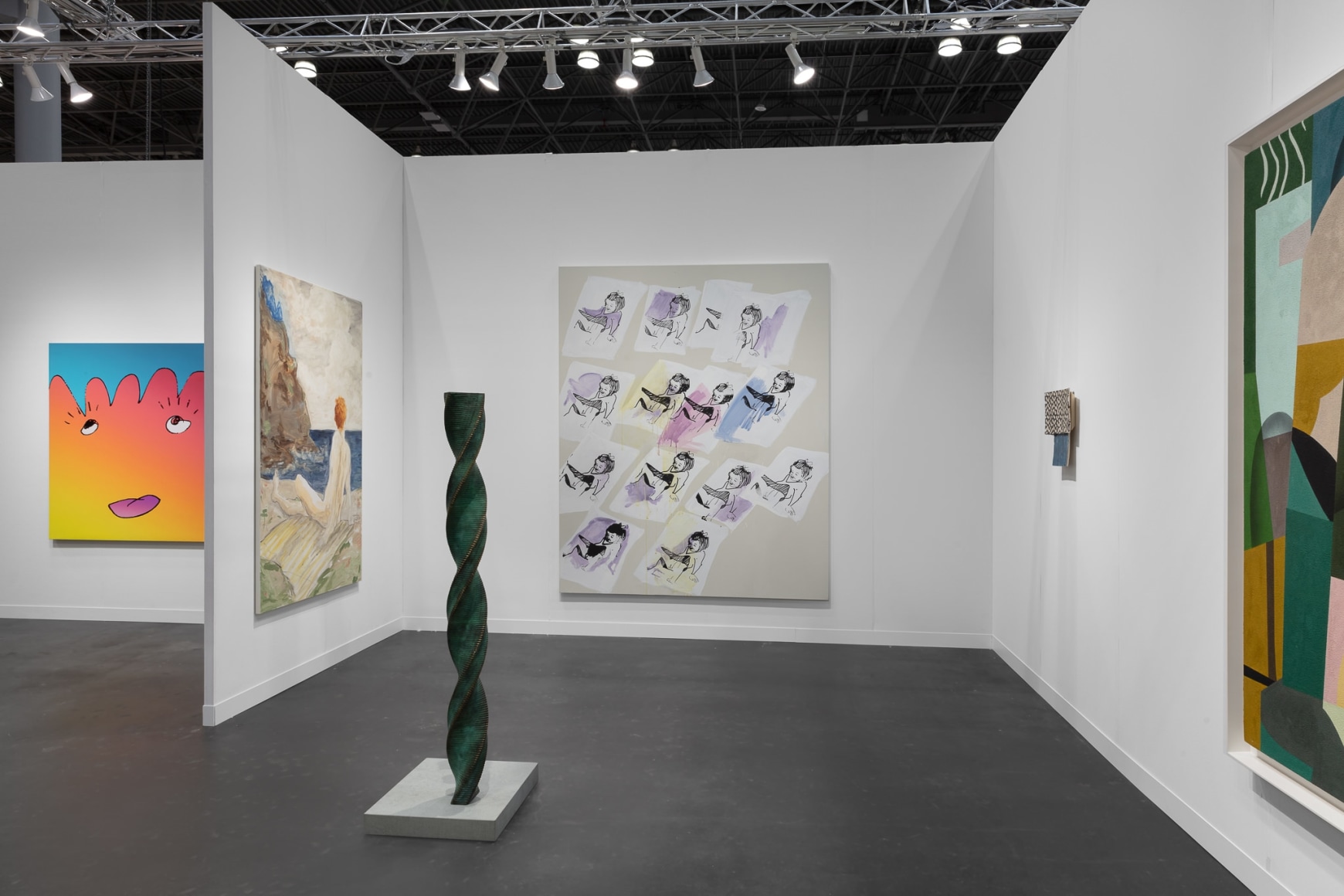 Installation view,&nbsp;The Armory Show, 2022,&nbsp;303 Gallery,&nbsp;Booth 310. Photo:&nbsp;Sebastiano Pellion di Persano