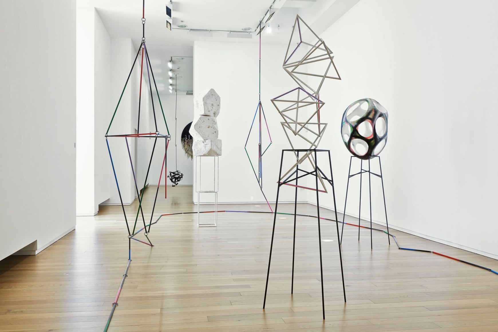 Eva Rothschild, Installation view: Dublin City Gallery, The Hugh Lane, 2014