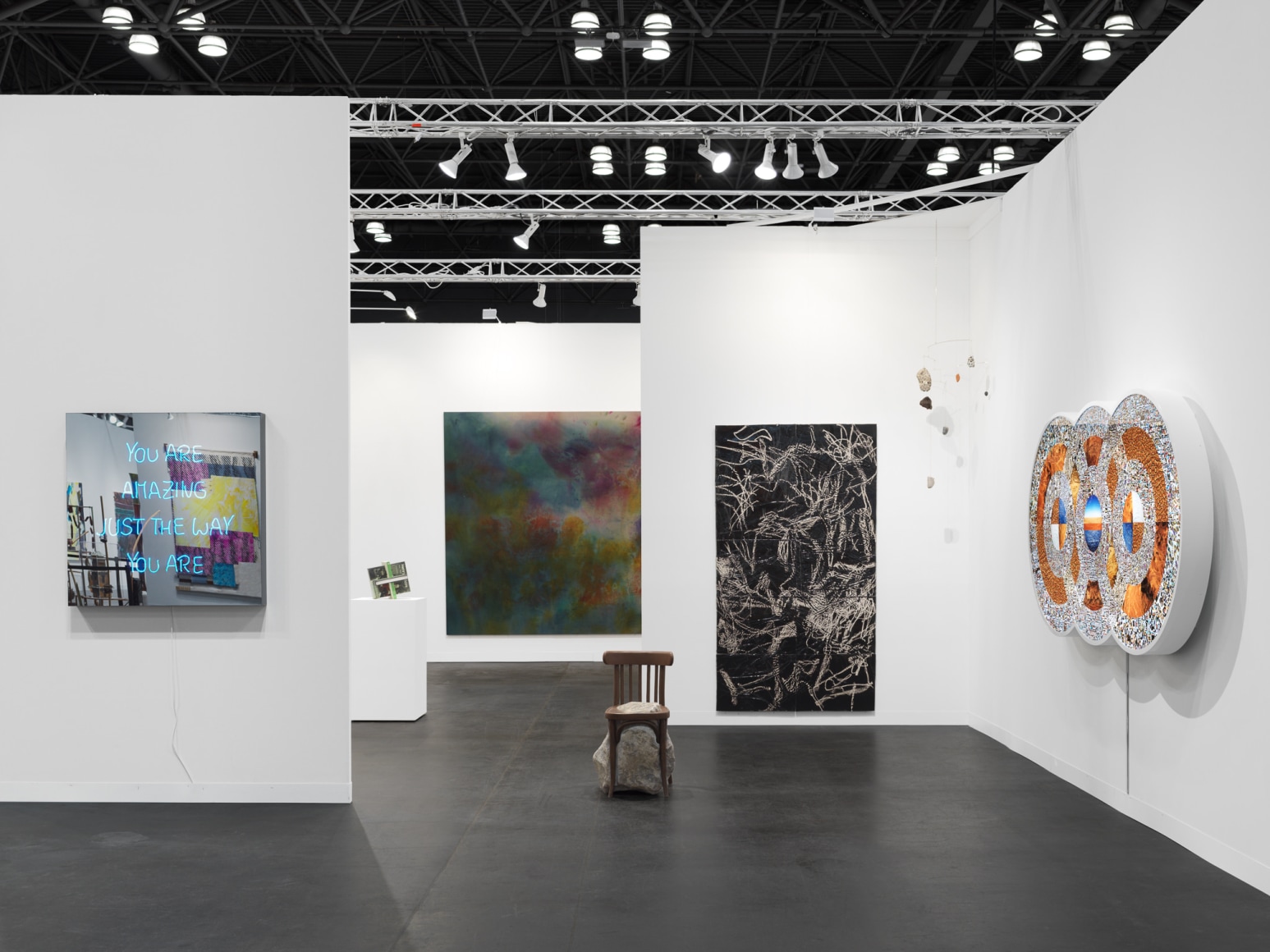 Installation view, The Armory Show, 2024, 303 Gallery, Booth 305. Photo by Dan Bradica