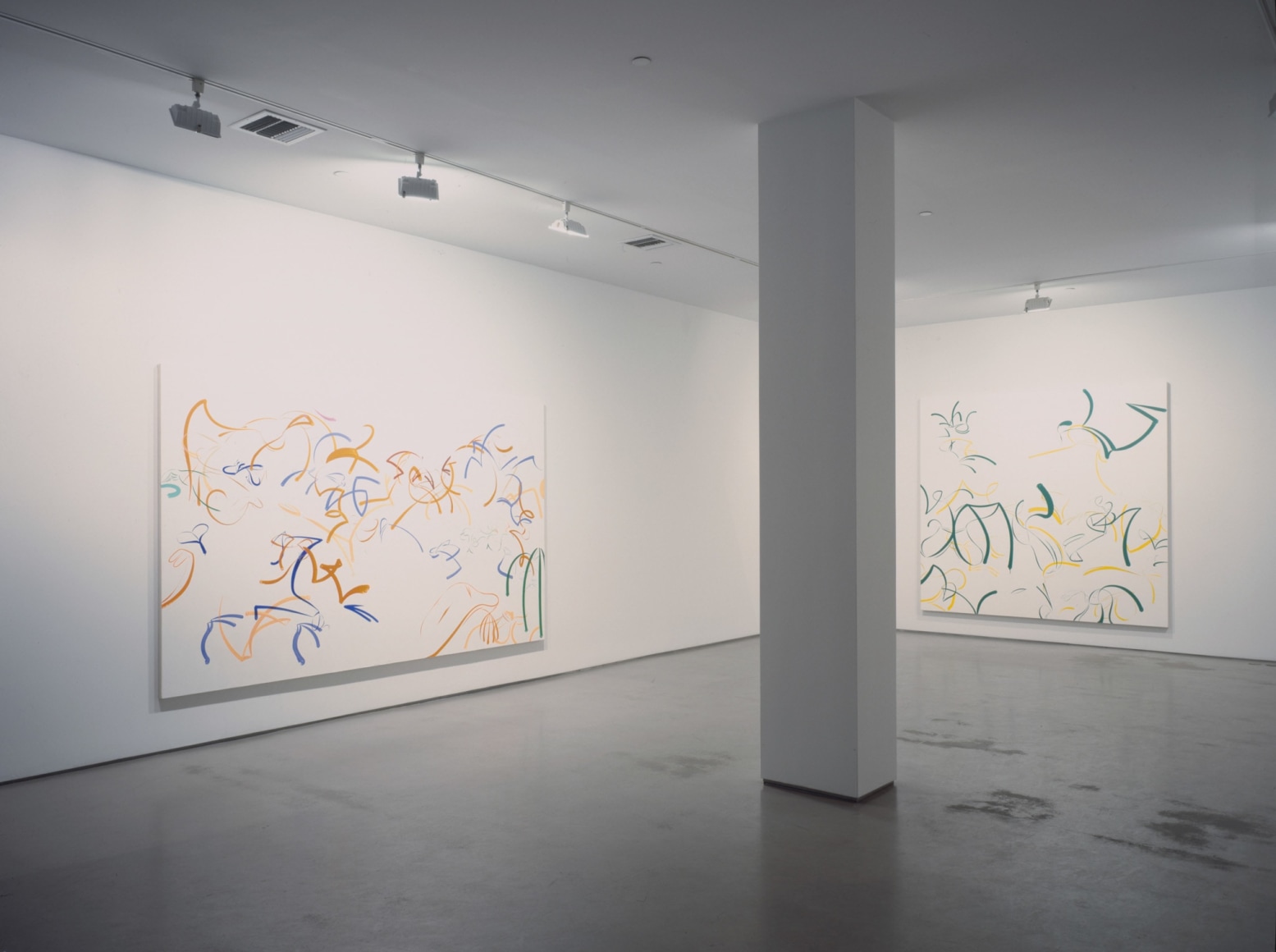 Sue Williams, Installation at 303 Gallery, 1998