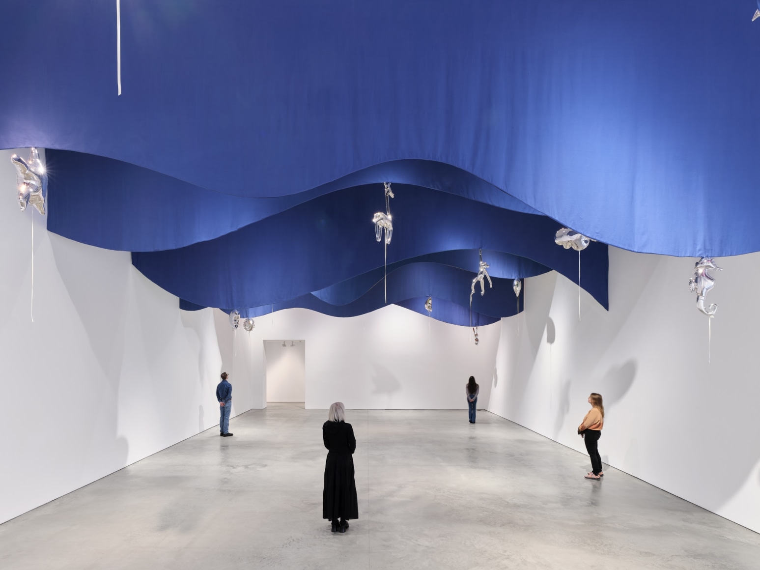 Installation view:&nbsp;Jeppe Hein, Expect a Miracle, 303 Gallery, New York, 2025, Photo: Justin Craun