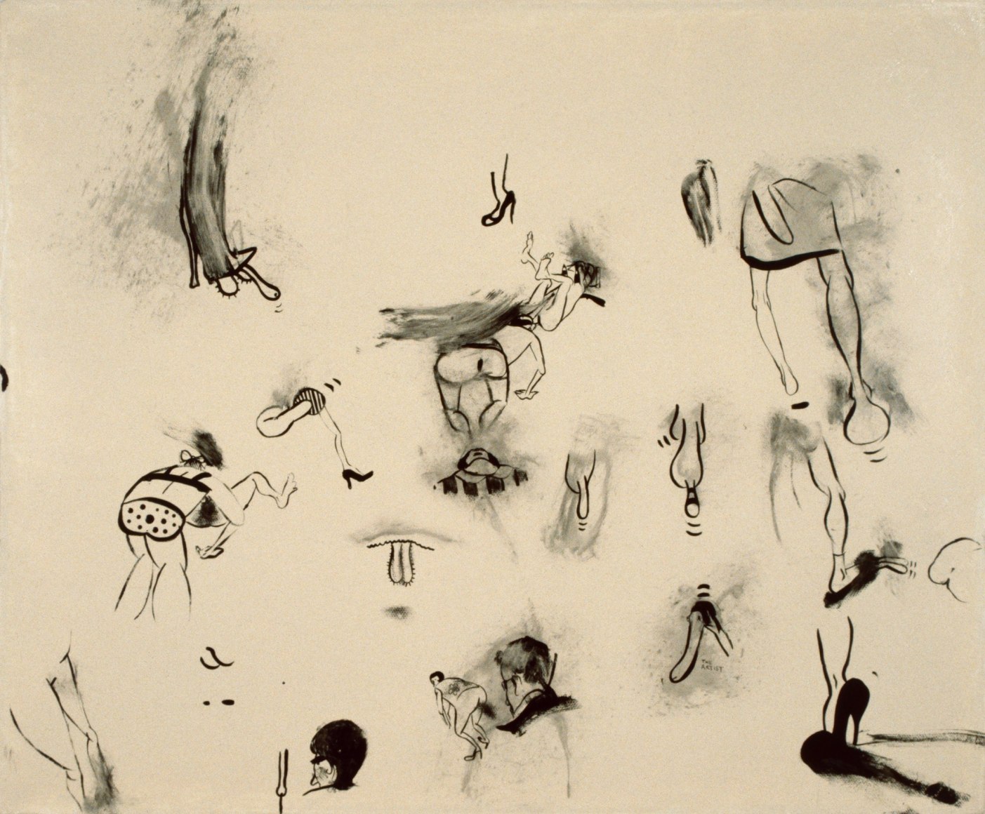 Sue Williams, The Artist, 1995