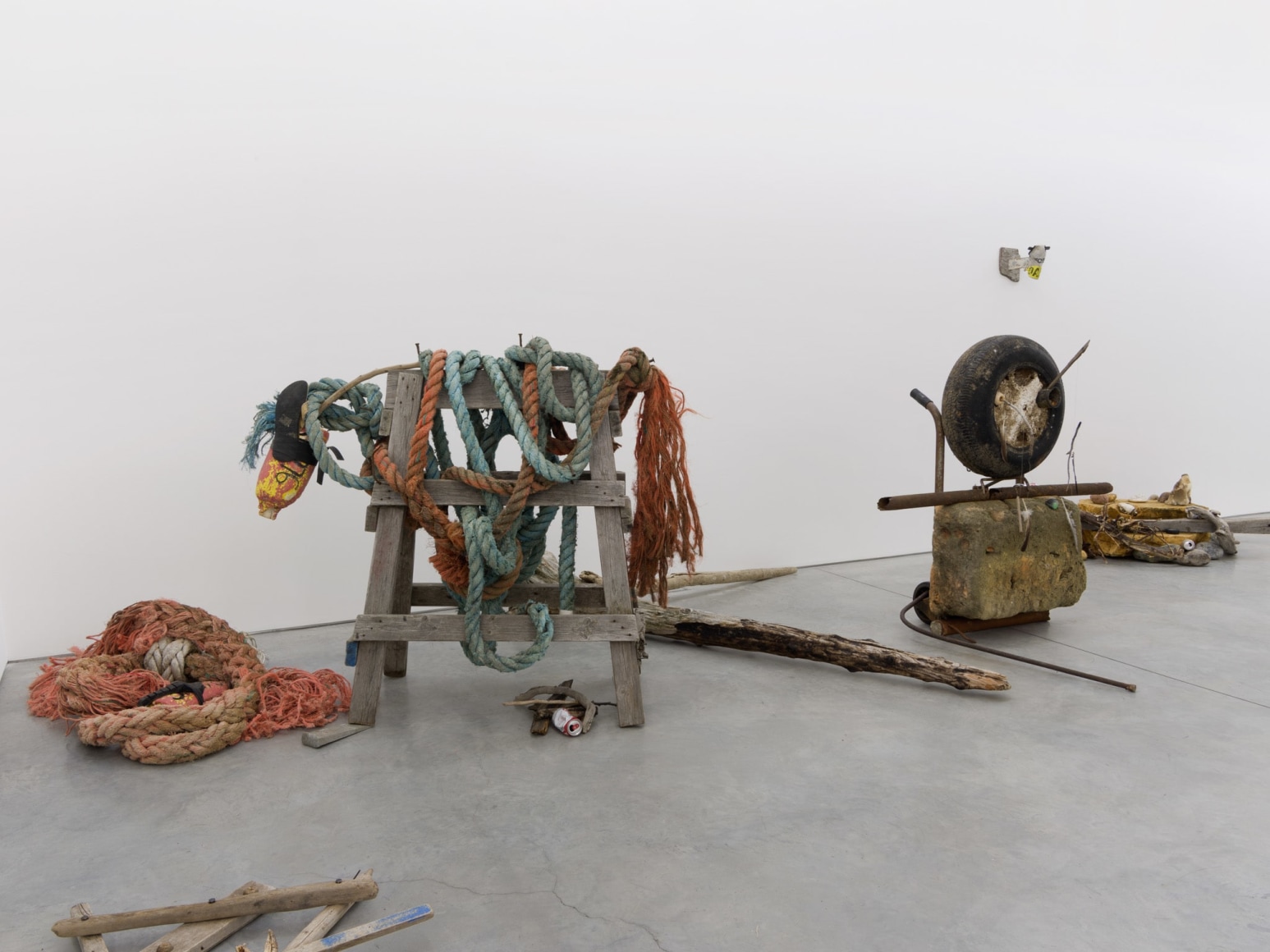 Mike Nelson, Gang of Seven, 2013, Installation at 303 Gallery, 2015