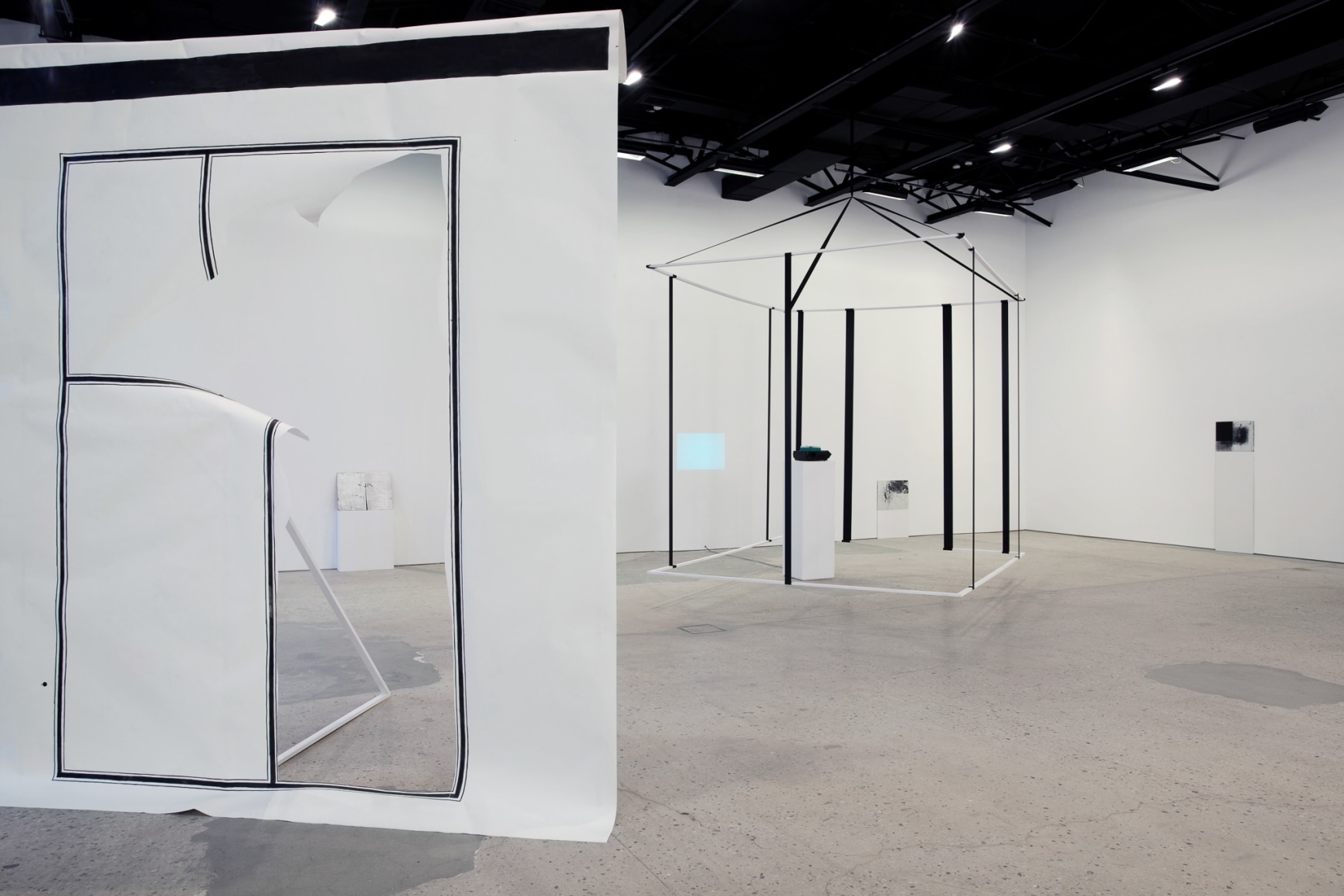 Nick Mauss, Installation at 303 Gallery, 2009​