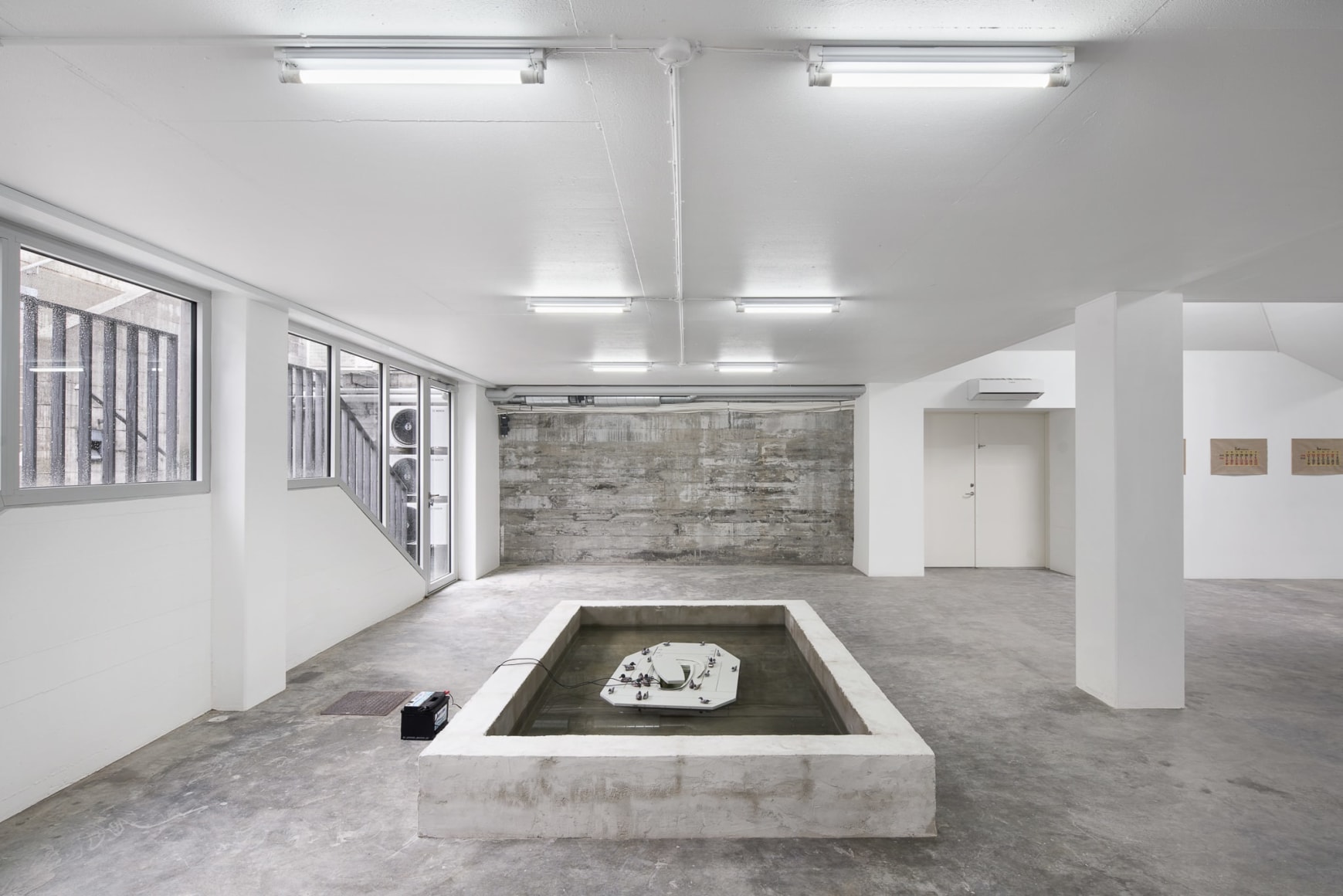 Marina Pinsky, Installation view:
Undertow,
Simian, Copenhagen, 2021. Photo: GRAYSC