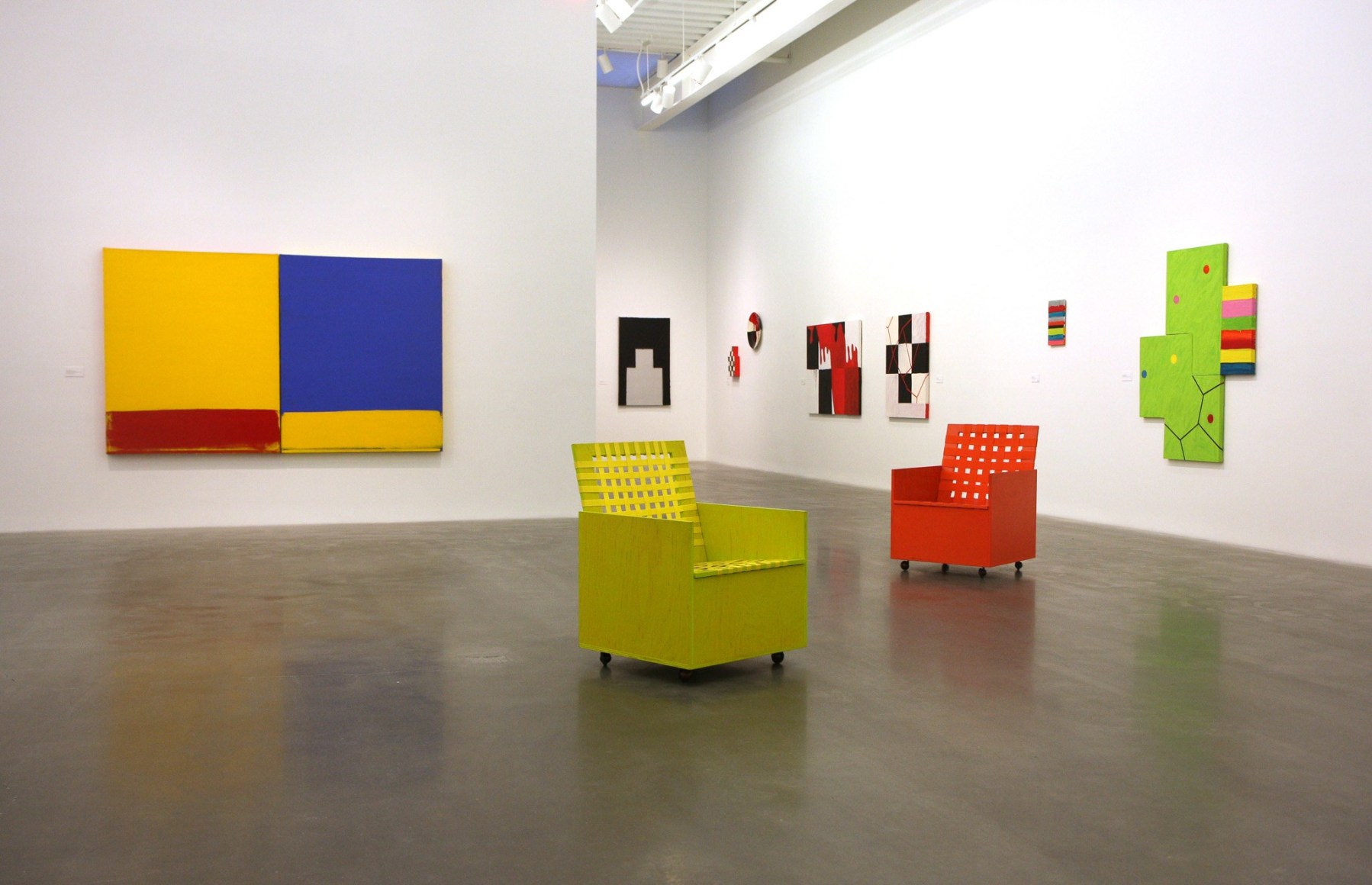 Mary Heilmann, "To Be Someone," New Museum, New York, 2008