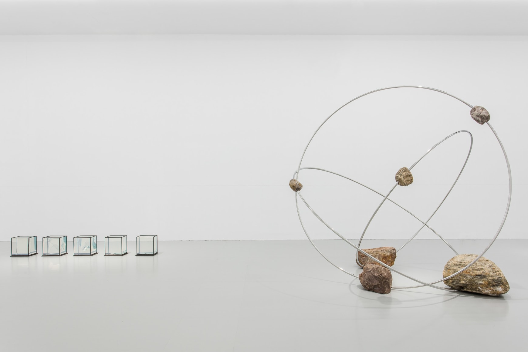 Alicja Kwade, Installation view: ReReason, Yuz Museum, Shanghai, 2017