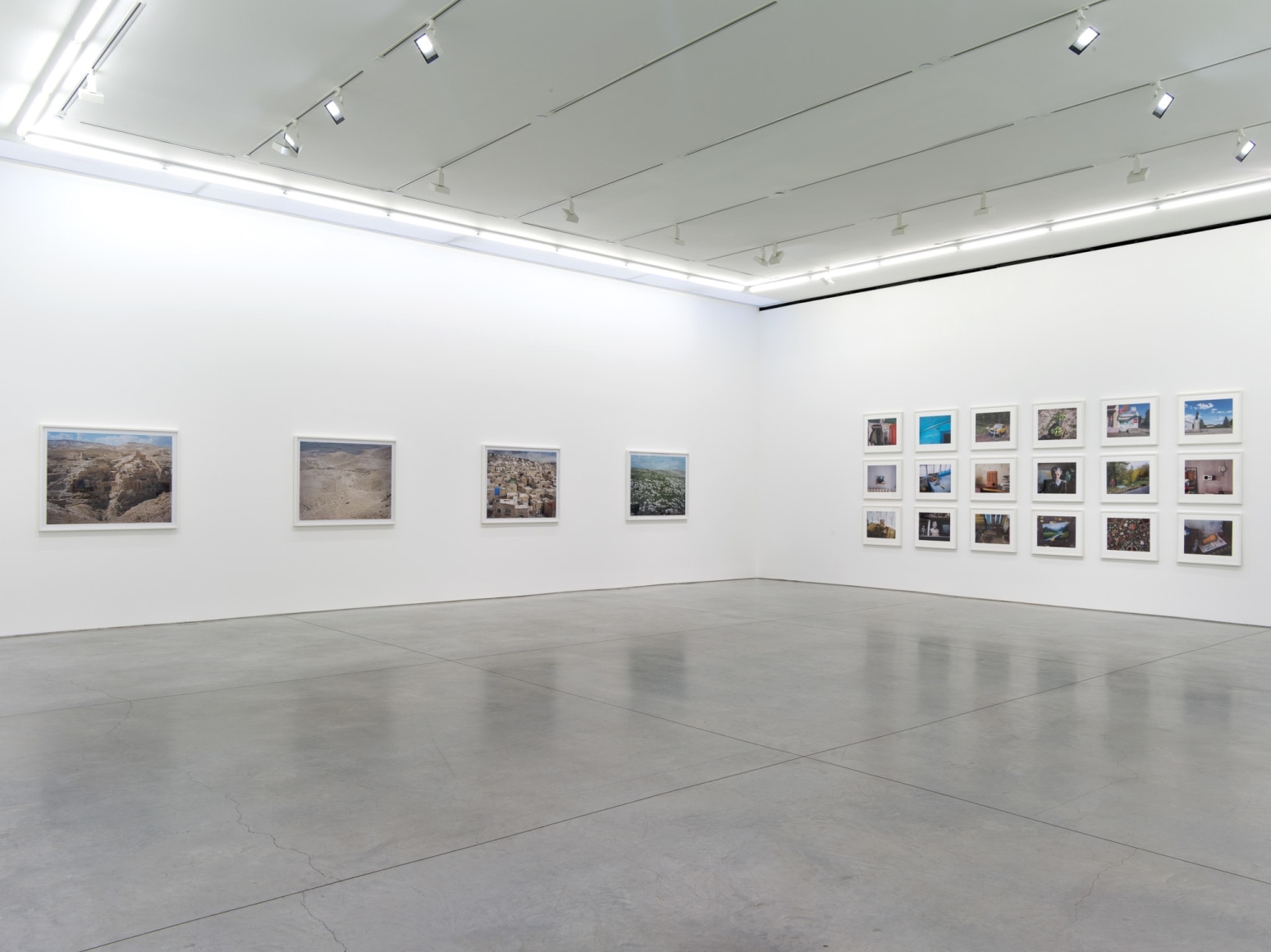 Stephen Shore, Installation at 303 Gallery, 2014