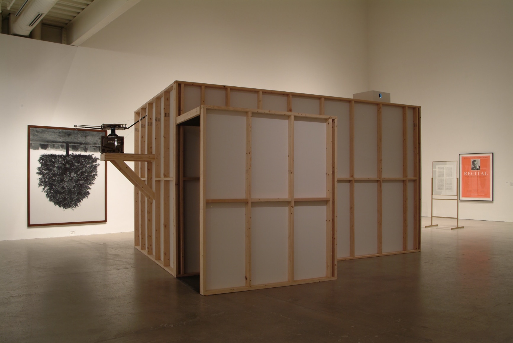 Rodney Graham, A Little Thought: Installation view: ICA, Philadelphia, 2005
