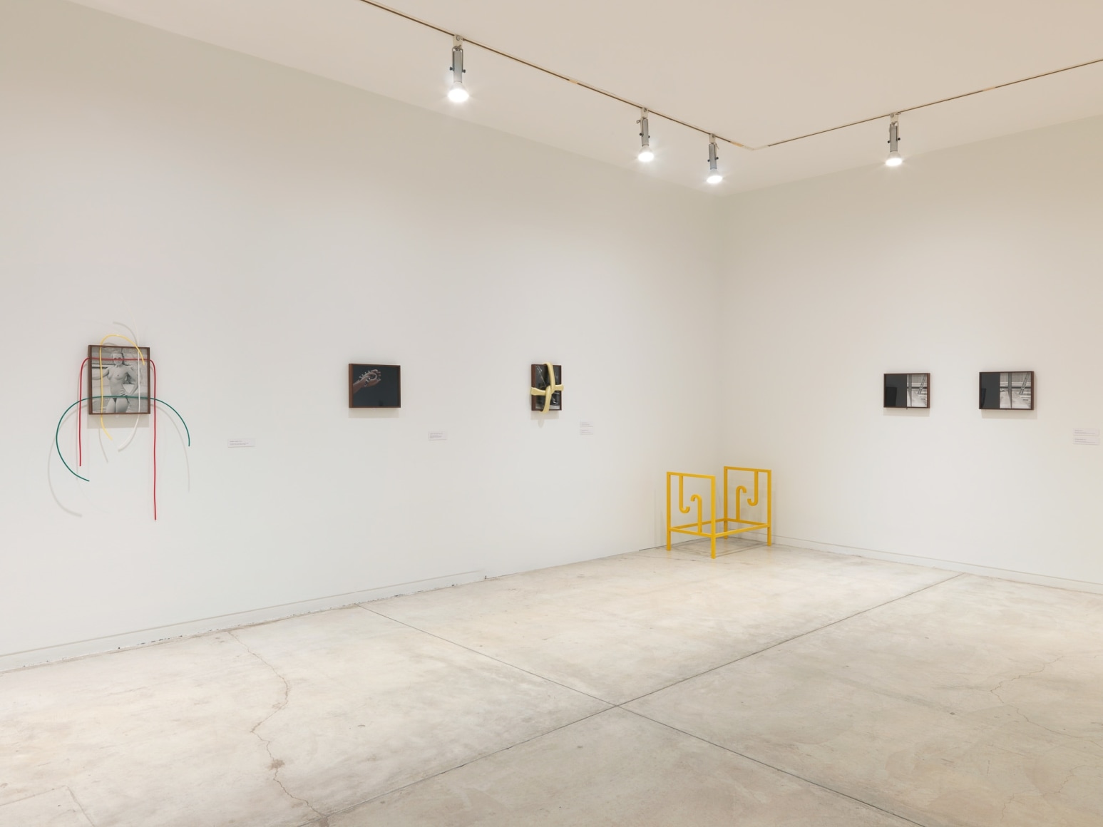 Installation view of Elad Lassry, exhibition at the Vancouver Art Gallery, June 24 to October 1, 2017
