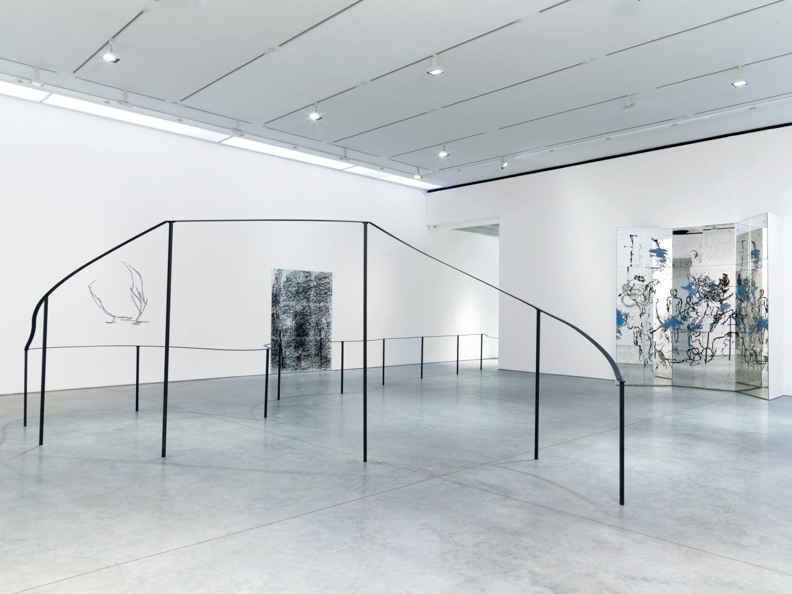 Nick Mauss, Installation at 303 Gallery, New York, 2015