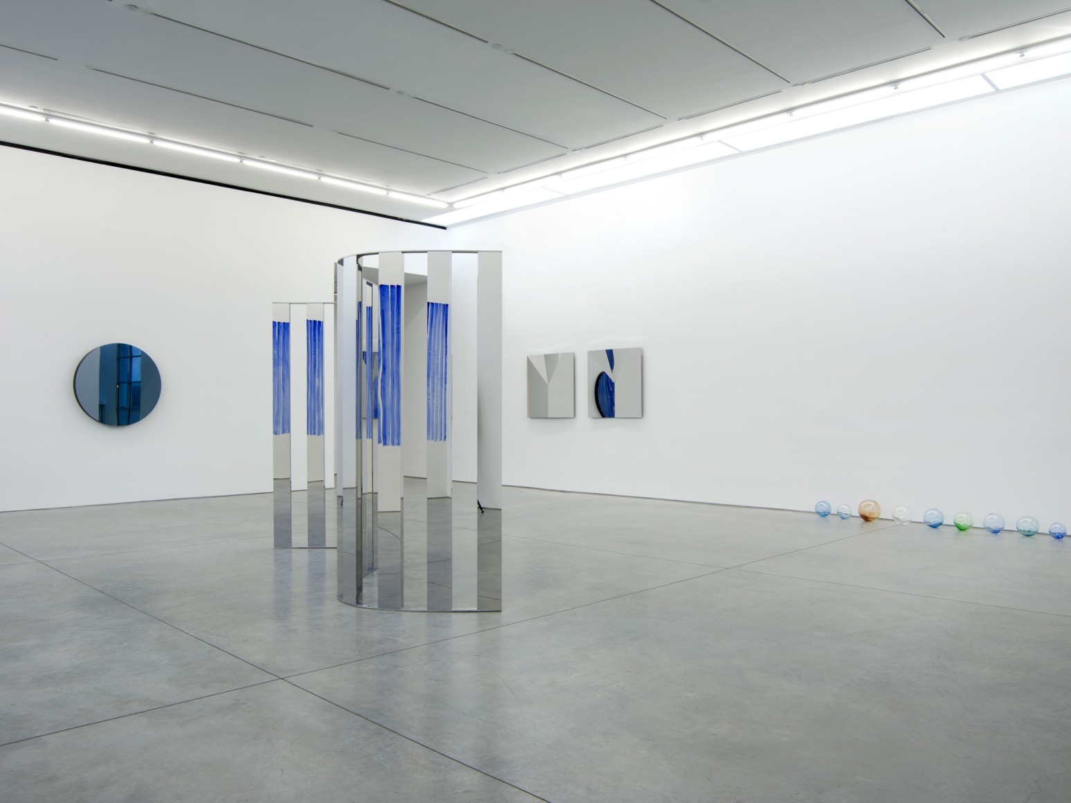 Jeppe Hein, Installation view: All We Need Is Inside, 303 Gallery, New York, 2015