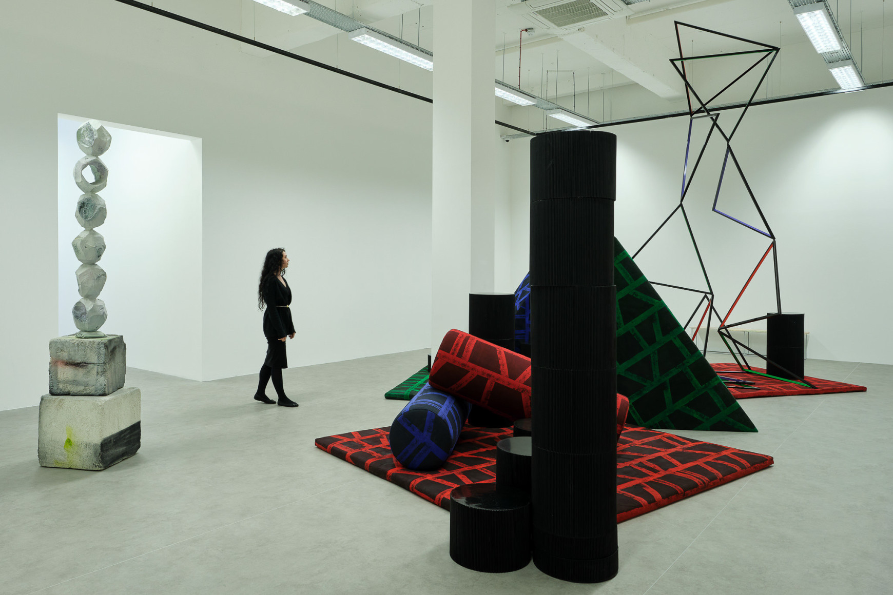 Eve Rothschild, Installation view: The Shrinking Universe,&nbsp;Void Gallery, Derry, Ireland, 2021