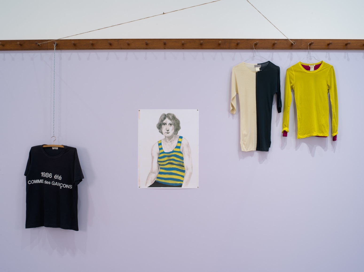 Dominique Gonzalez-Foerster, euqinimod & costumes, 2014, Installation at 303 Gallery, 2014