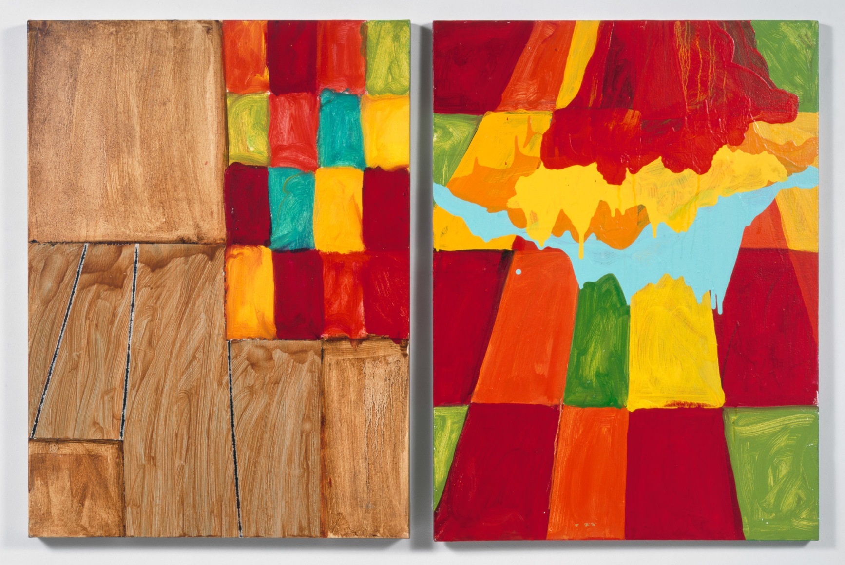 Mary Heilmann, Truckstop Trip (Lost Hills – Blackwell’s Corner), 2007