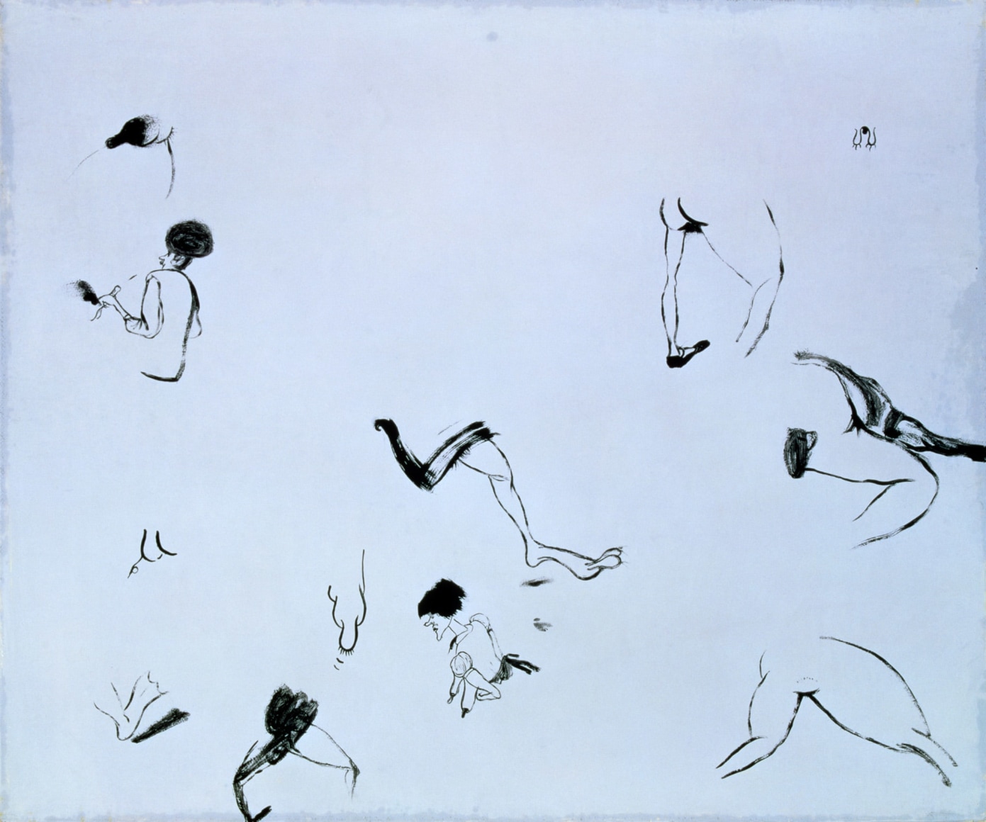 Sue Williams, Real Fur Hat, 1995