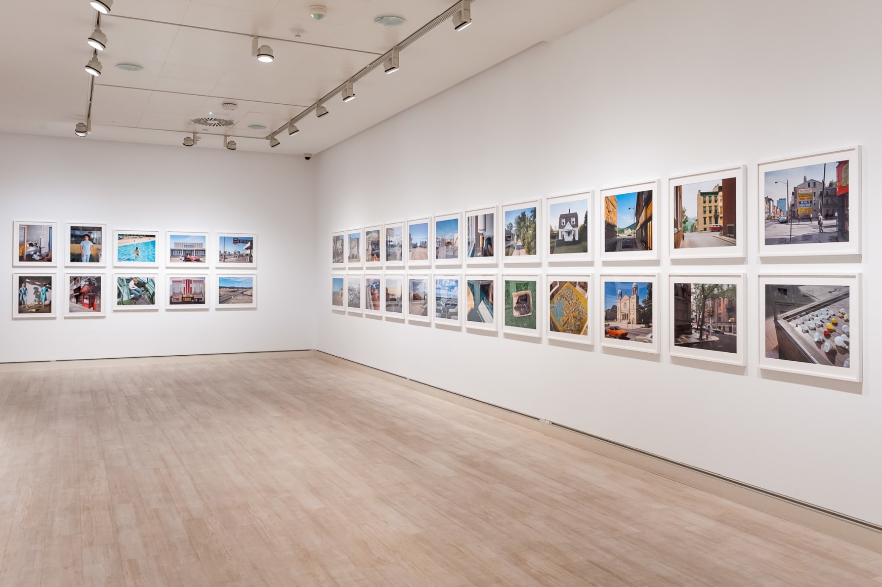 Stephen Shore, Installation view: Fundación MAPFRE, Madrid, 2014