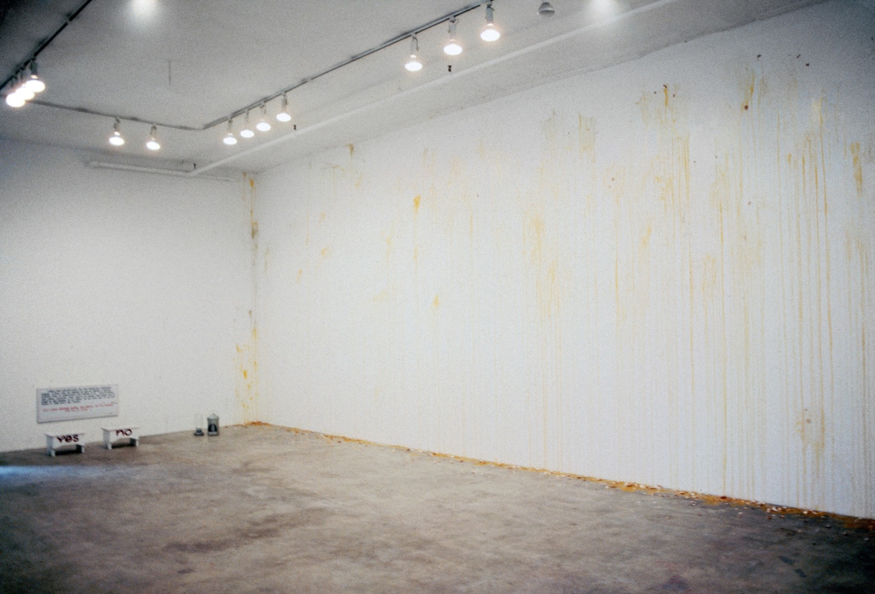 Installation view, One Leading To Another
