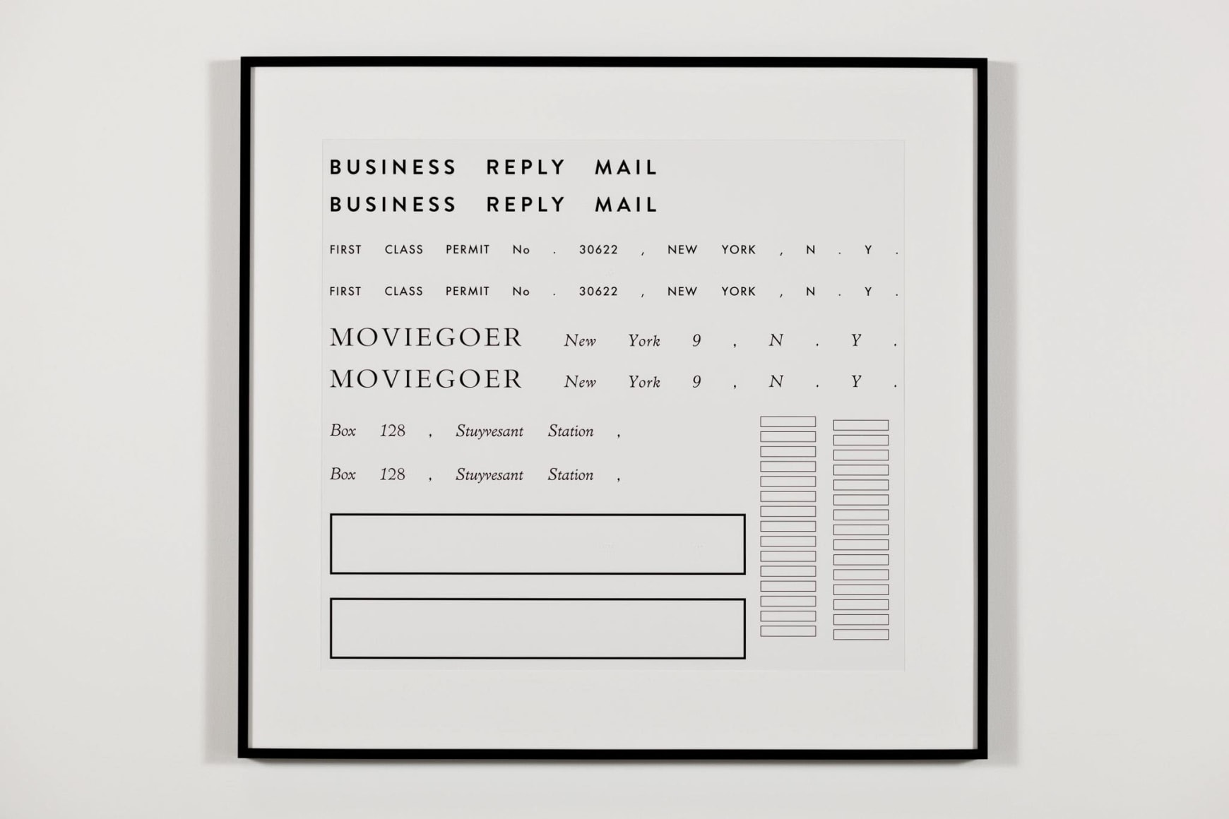 Larry Johnson, Untitled (Moviegoer Type)