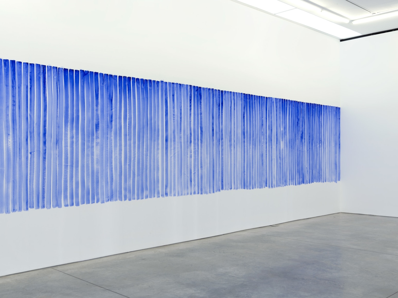 Jeppe Hein, Breathing Watercolours (Wallpaper), 2015