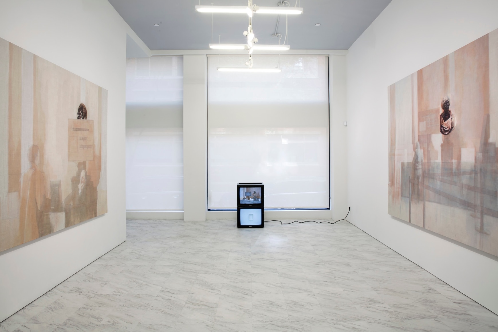 Esteban Jefferson,&nbsp;Installation view, Petit Palais,&nbsp;White Columns, New York, 2019