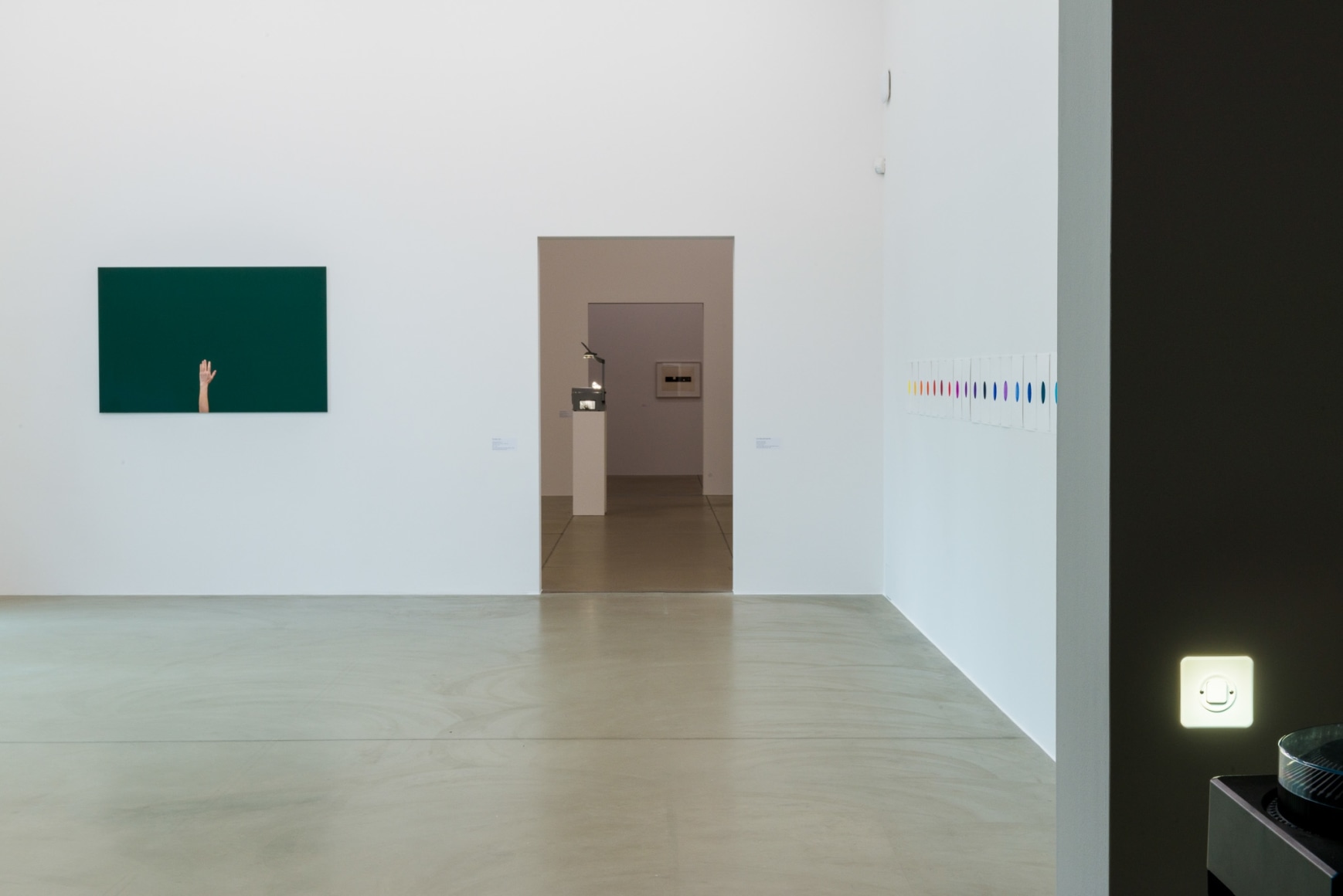 Ceal Floyer, Installation view: On Occasion, Aargauer Kunsthaus, 2016