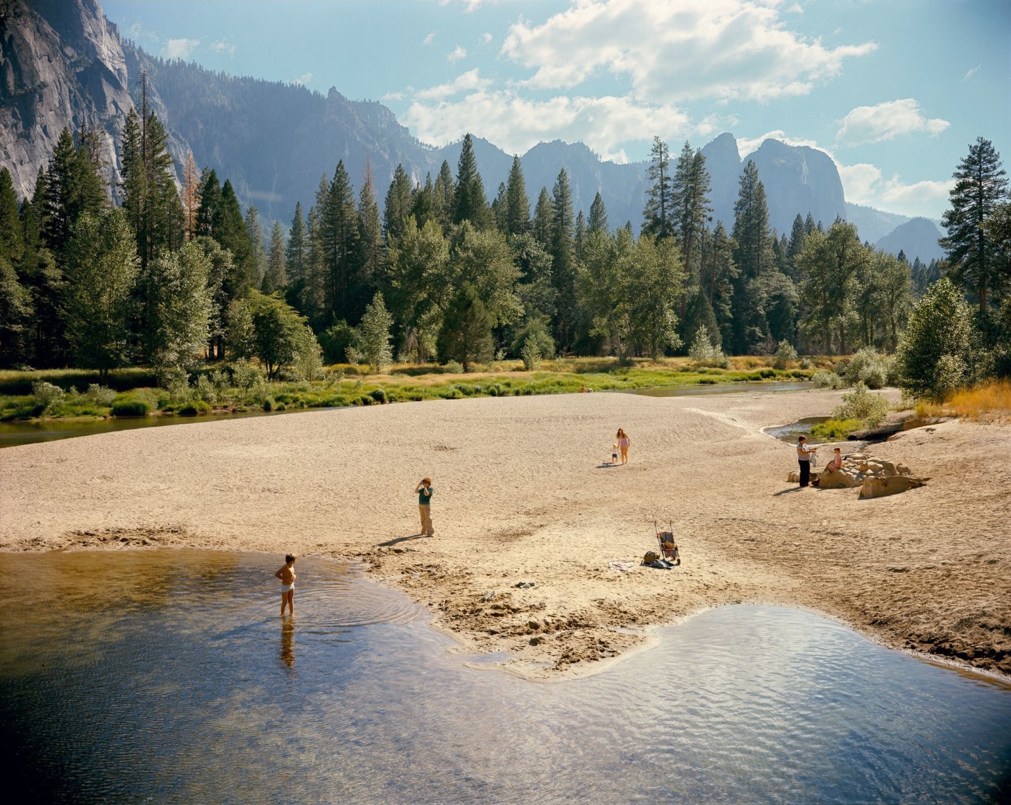 Stephen Shore, Merced River, Yosemite National Park, California, August 13, 1979