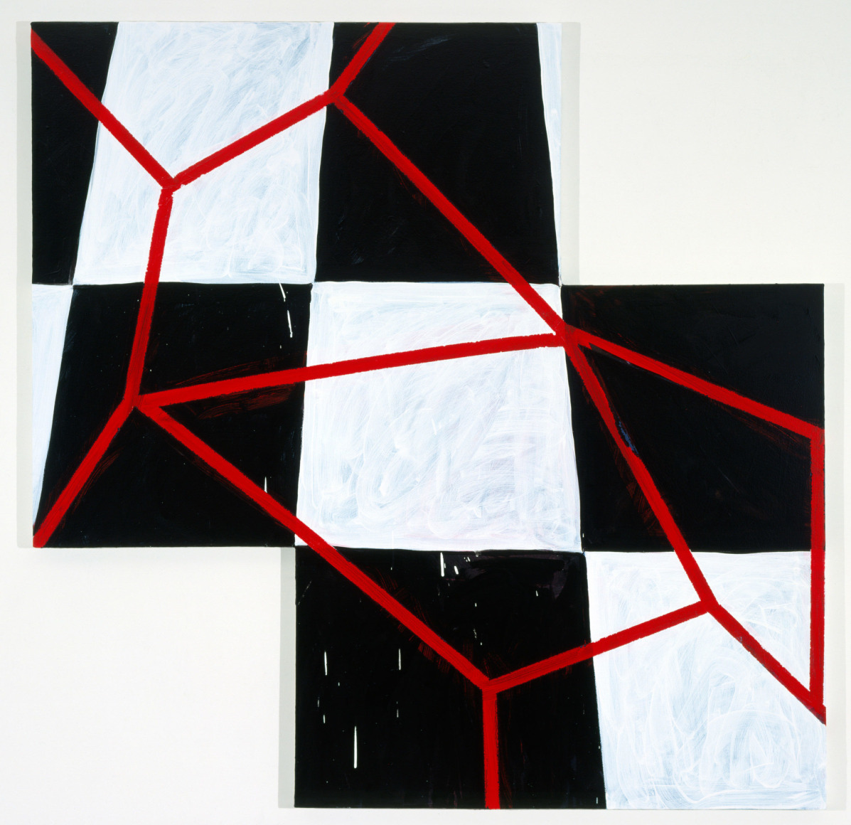 Mary Heilmann, Blood on the Tracks, 2005