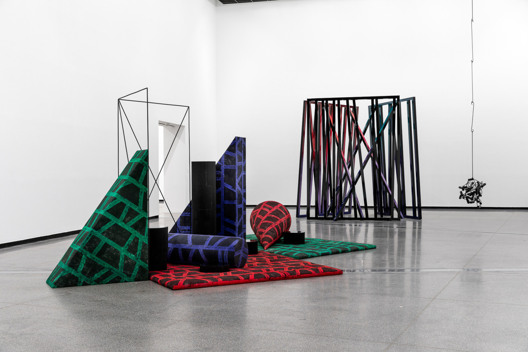 Eva Rothschild, Installation view: Kosmos, Australian Centre For Contemporary Art, Melbourne, 2018