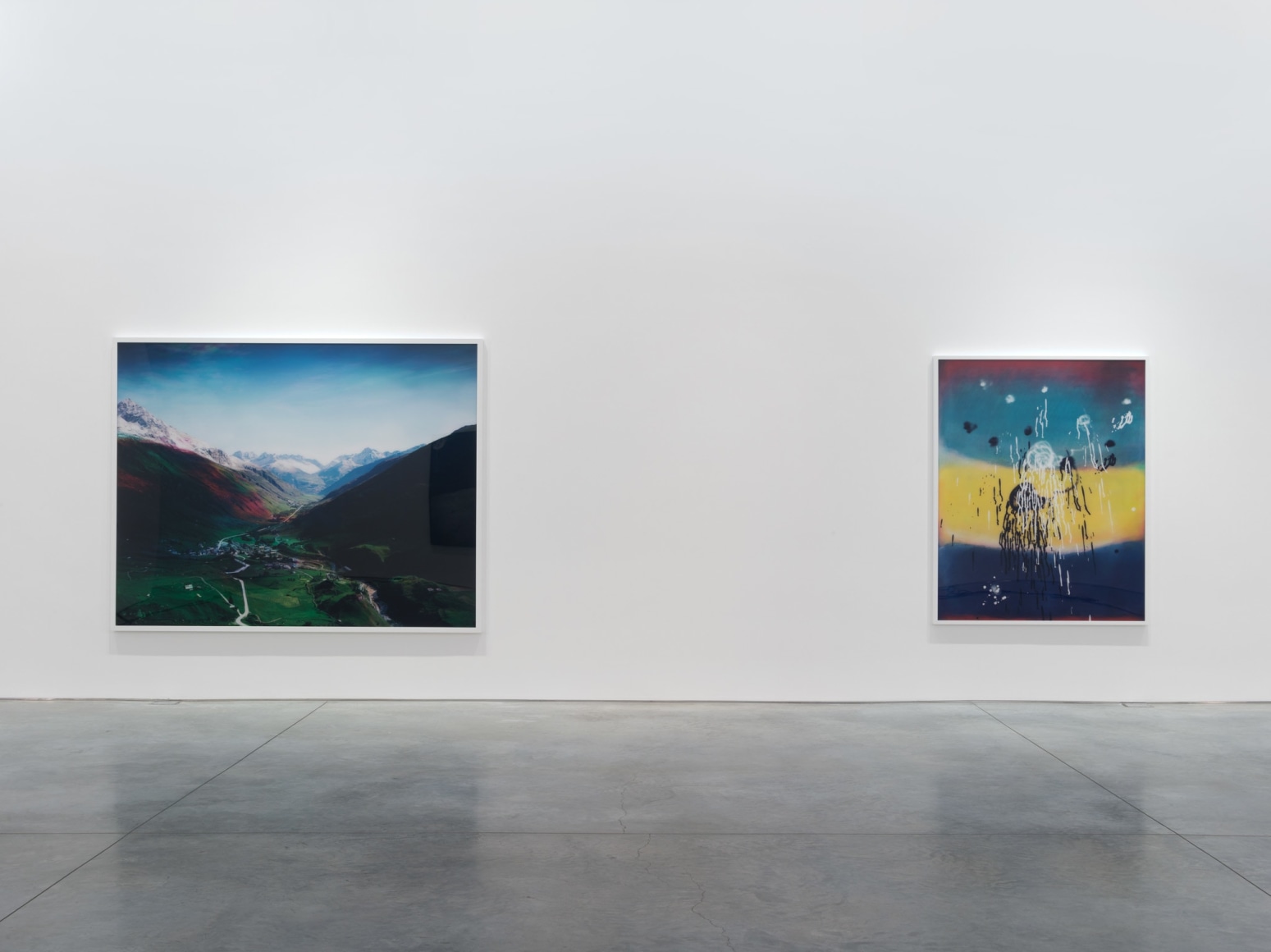 Florian Maier-Aichen, Installation at 303 Gallery, 2014