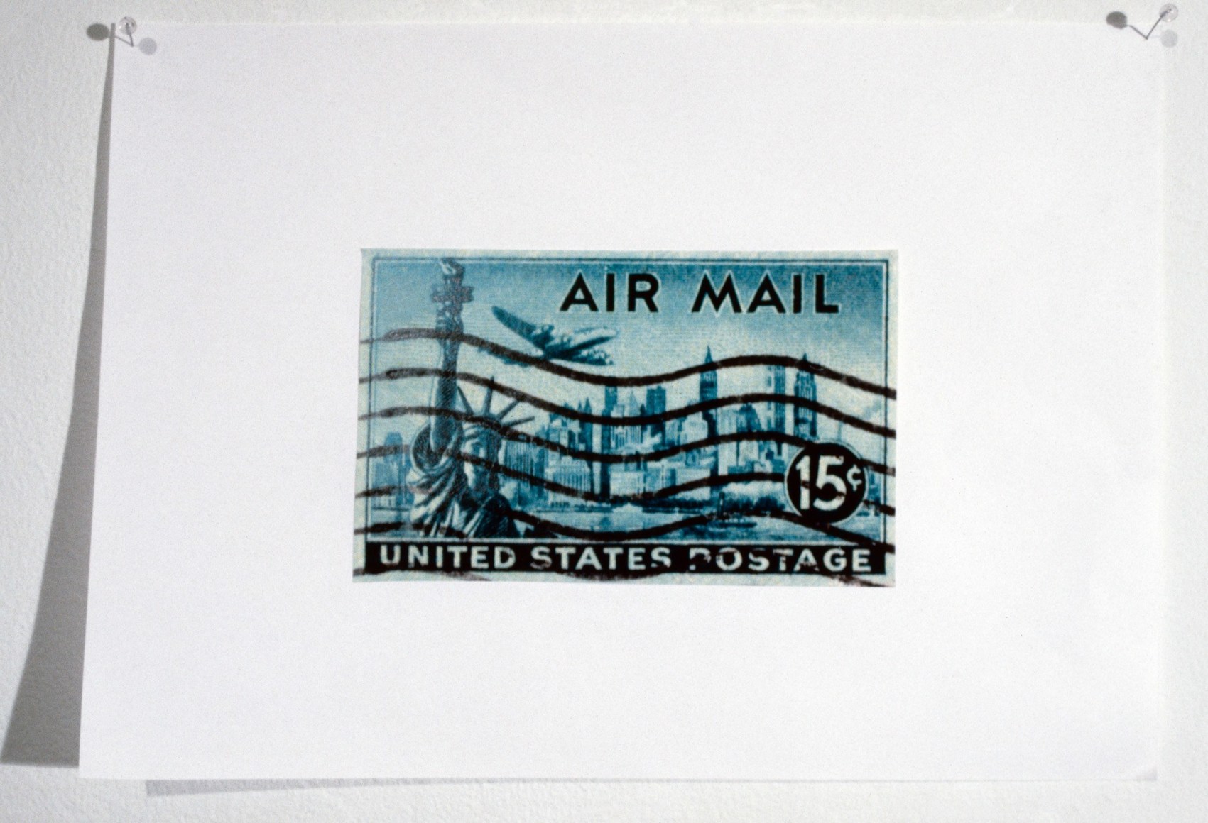 Hans-Peter Feldmann, Laser copy (Stamp)