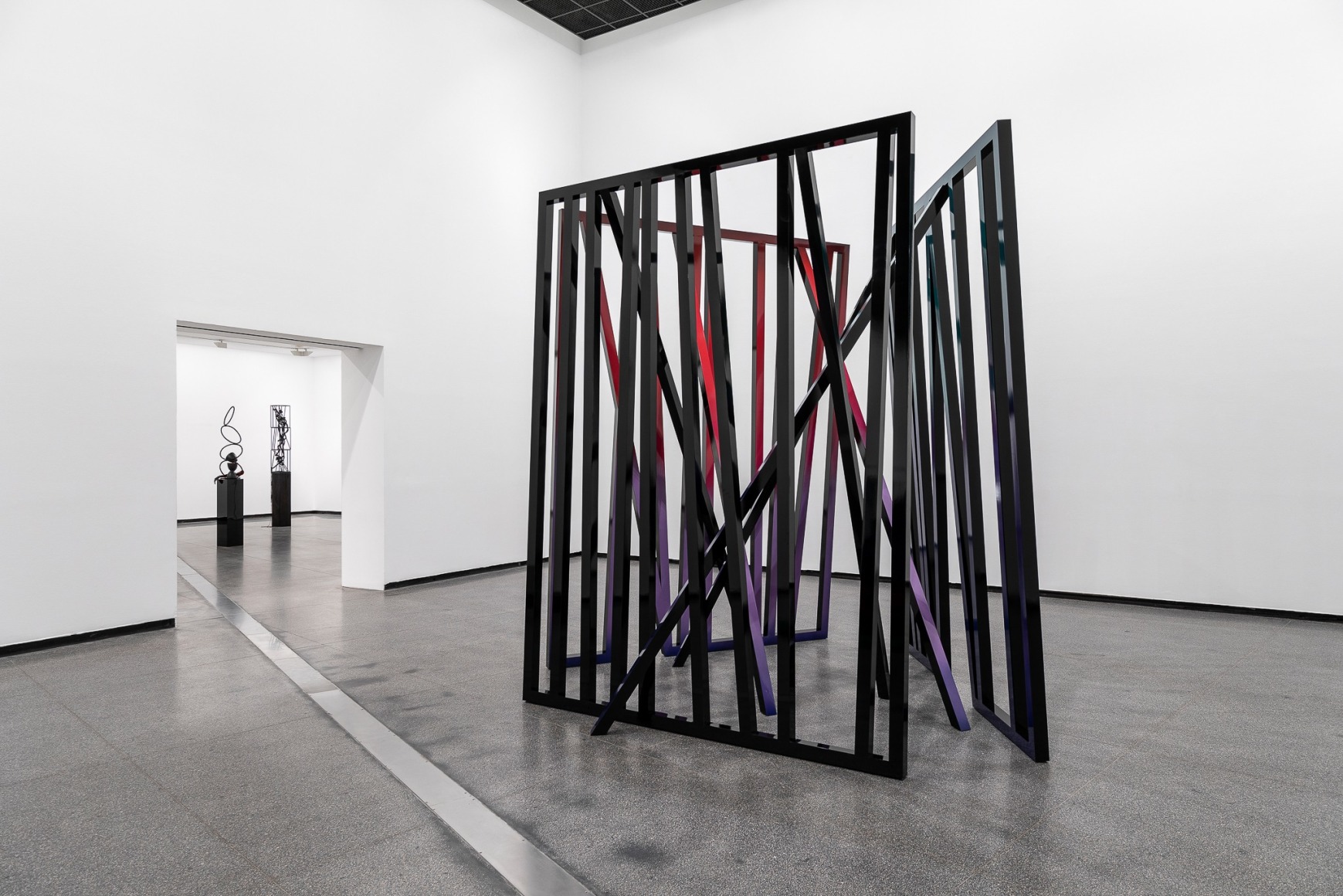 Eva Rothschild, Installation view: Kosmos, Australian Centre For Contemporary Art, Melbourne, 2018