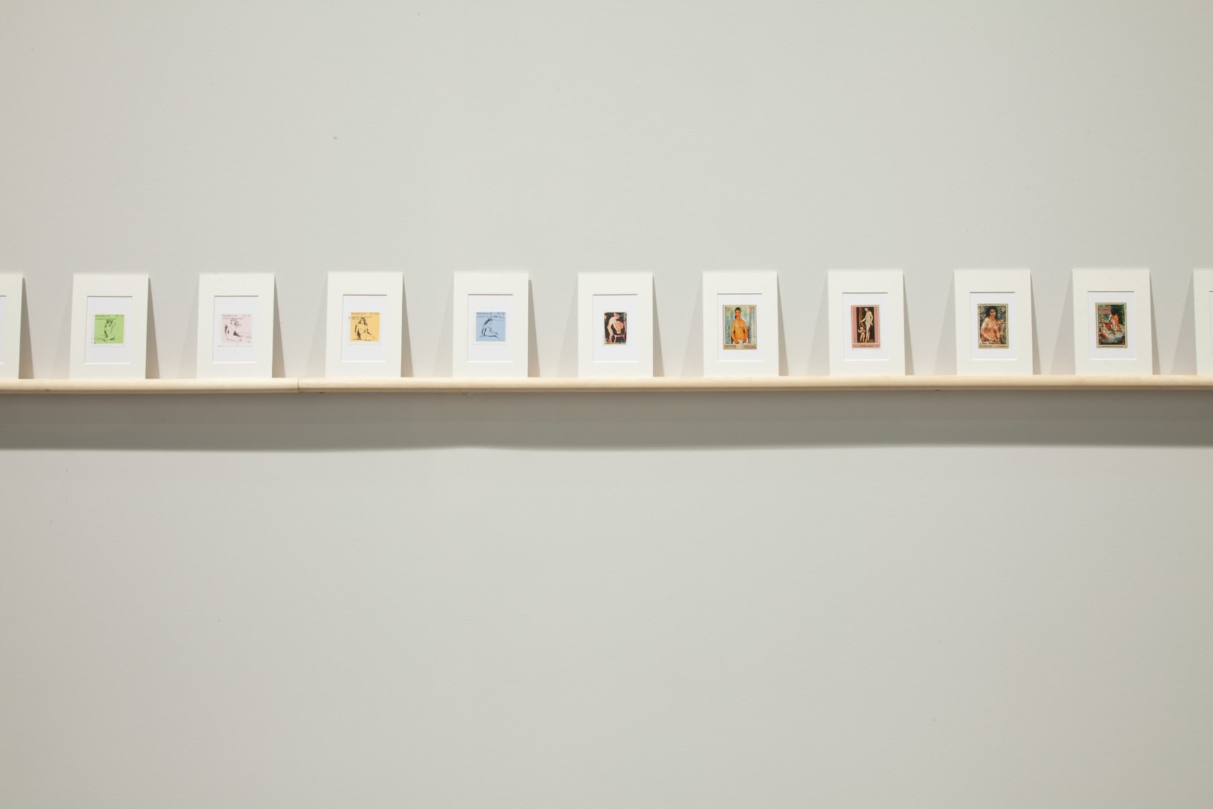 Hans-Peter Feldmann, Stamps with Paintings