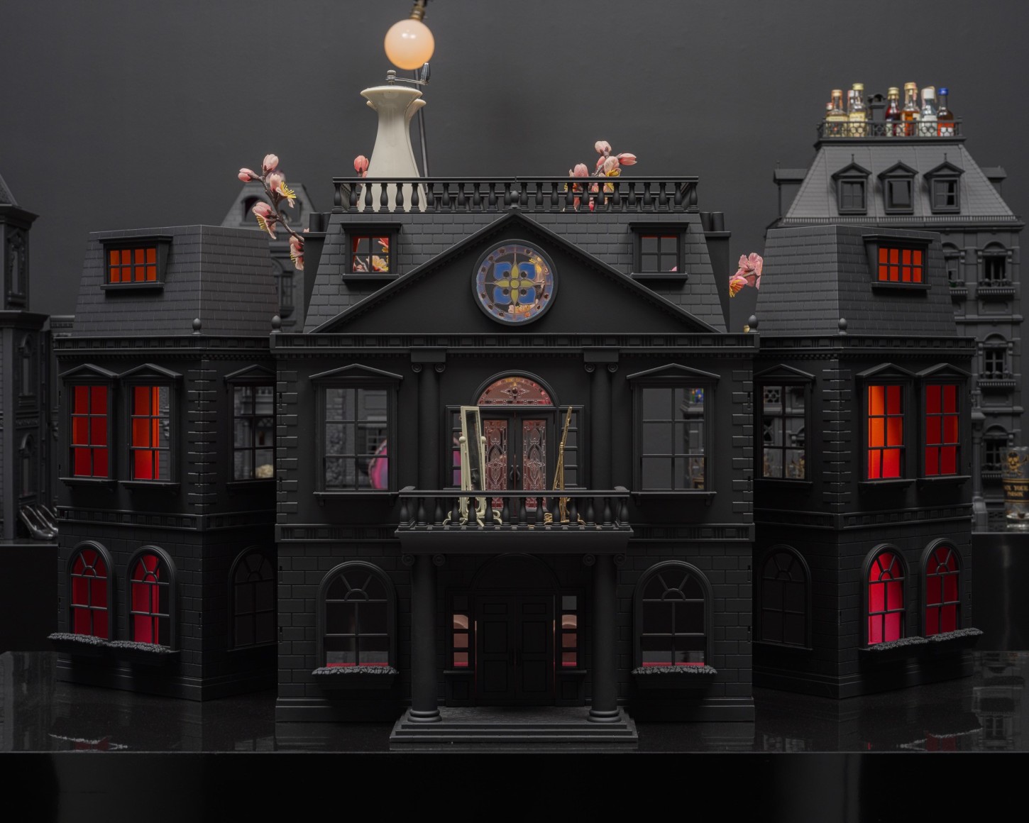 Jonathan Horowitz & Rob Pruitt, Peacock Hill Dollhouse (Cherry Blossom)