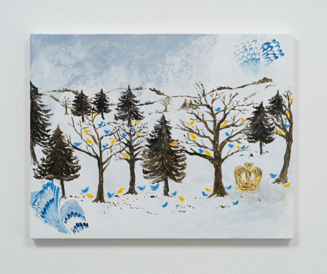 Karen Kilimnik, the royal Swedish forest, 2018