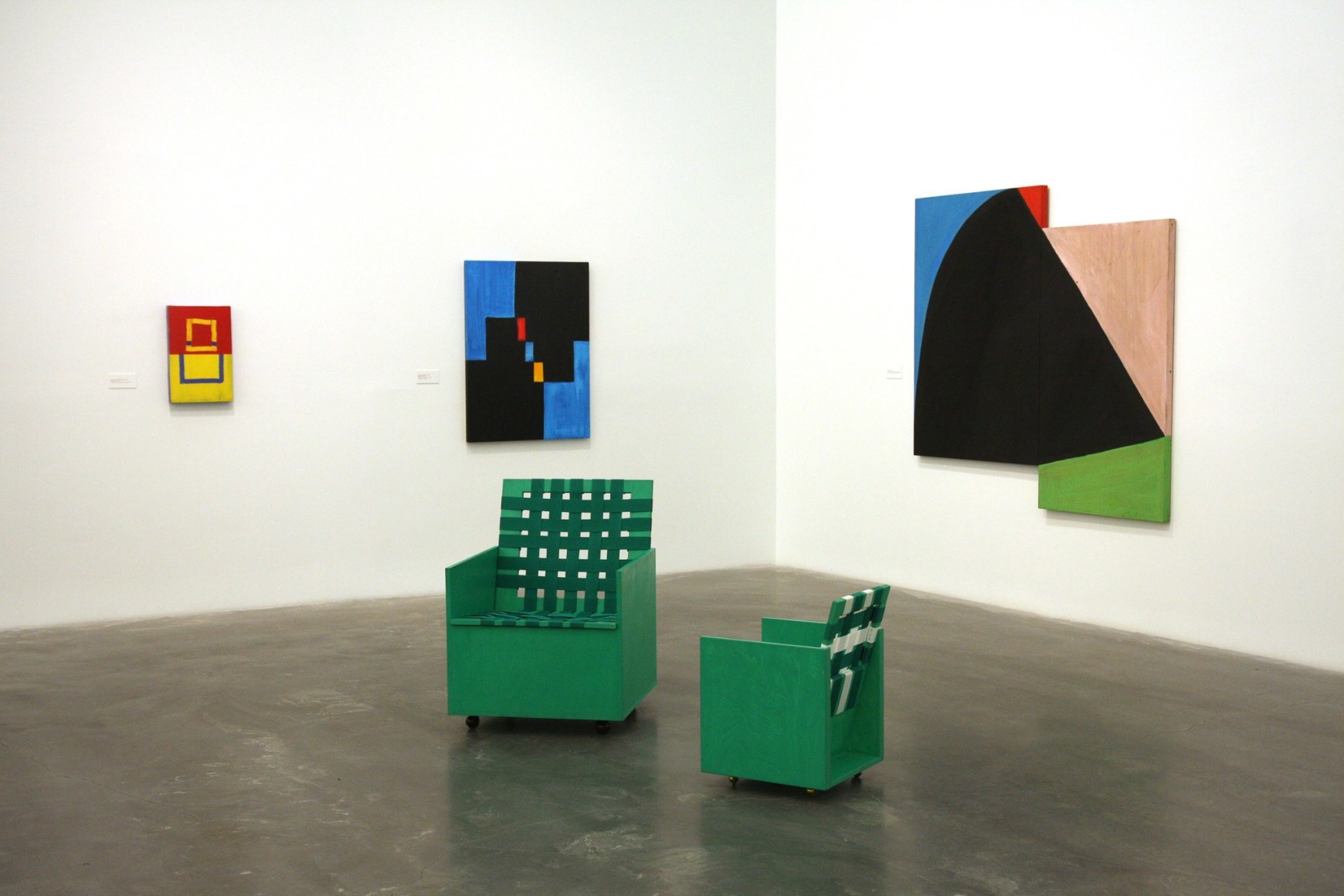 Mary Heilmann, "To Be Someone," New Museum, New York, 2008