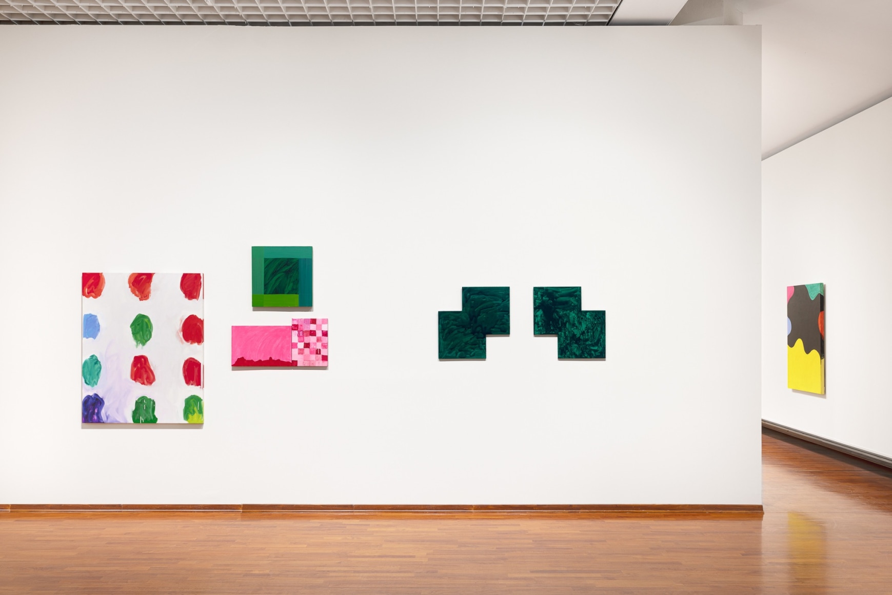 Installation view: "Mary Heilmann," GAM, Torino, 2024. Photo: Nicola Morittu