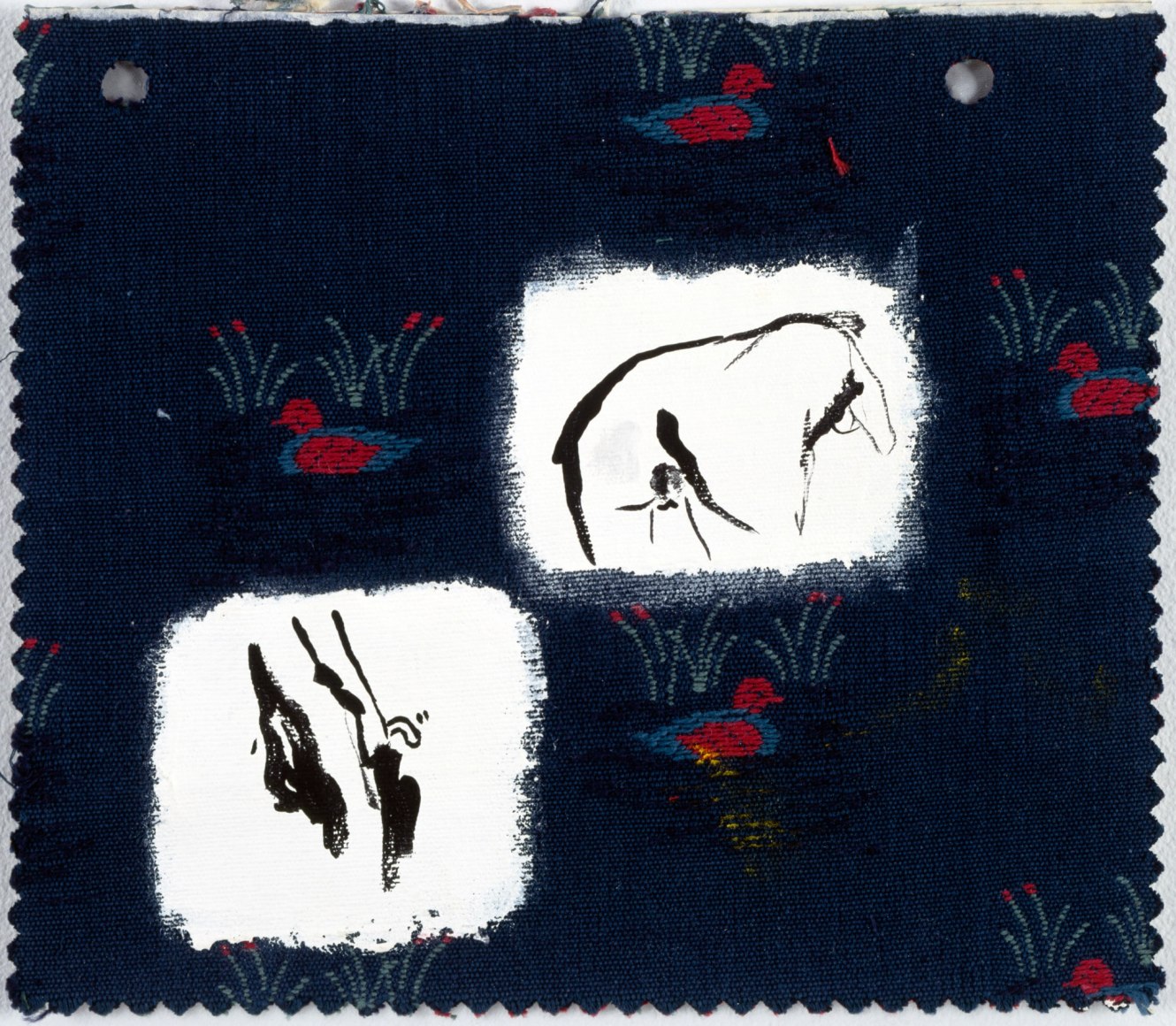 Sue Williams, Waiting (with Ducks), 1995
