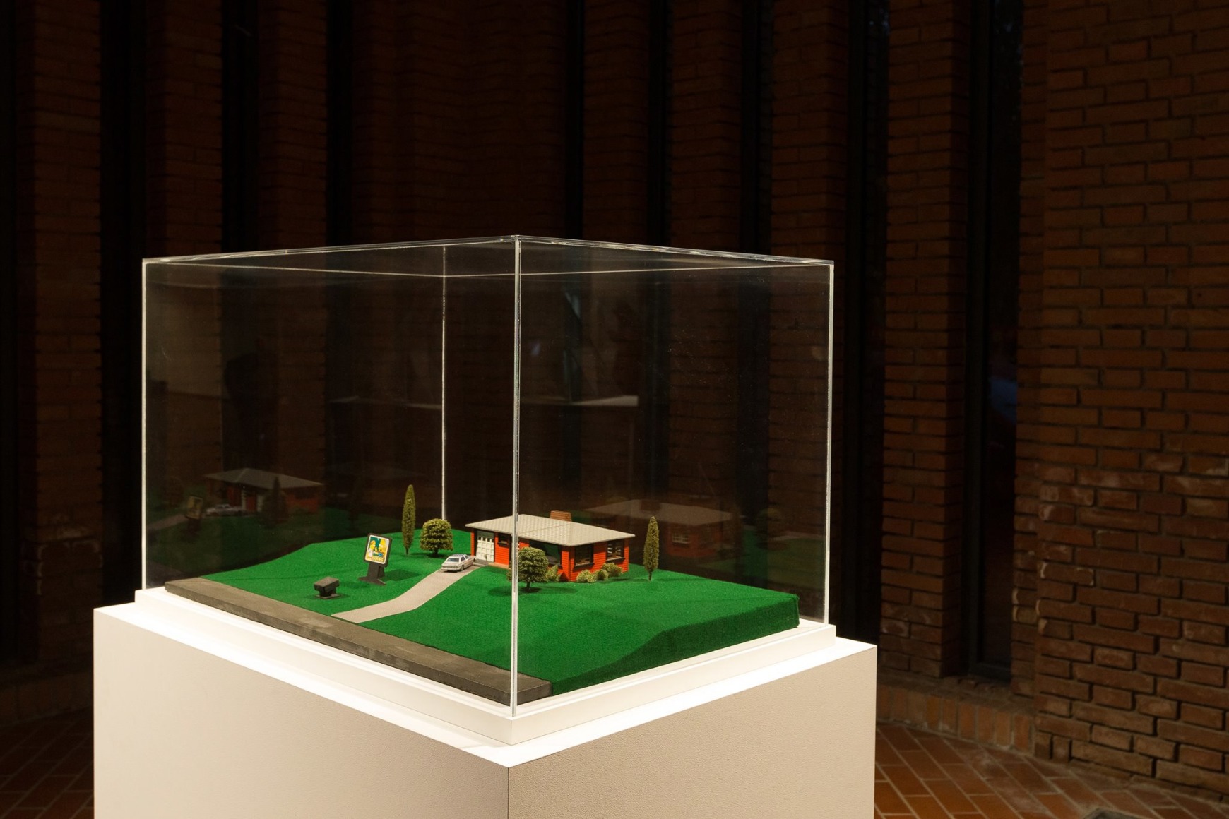 Installation view: Dan Graham: Greatest Hits, Red Brick Art Museum, Beijing, 2017