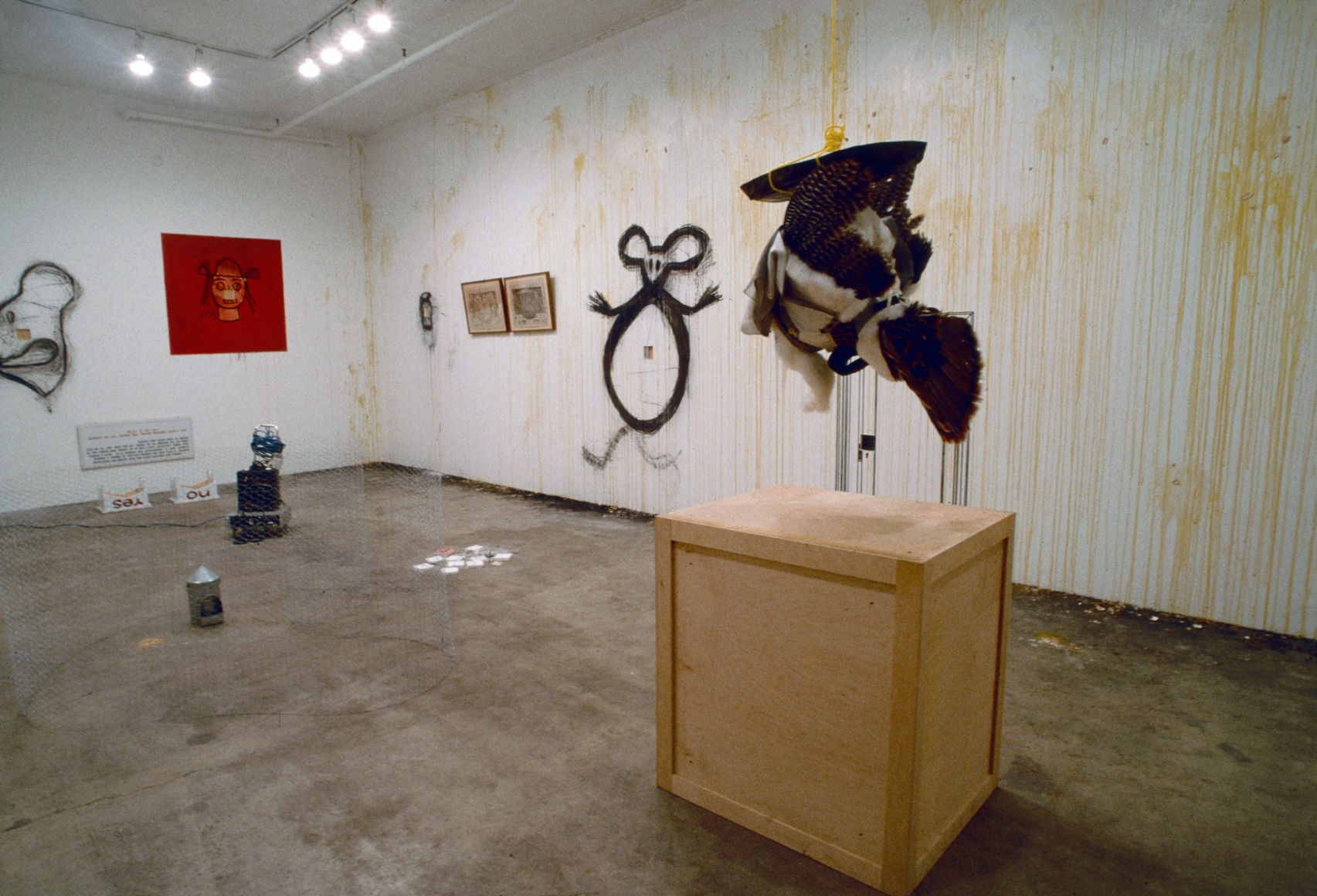 Installation view, One Leading To Another