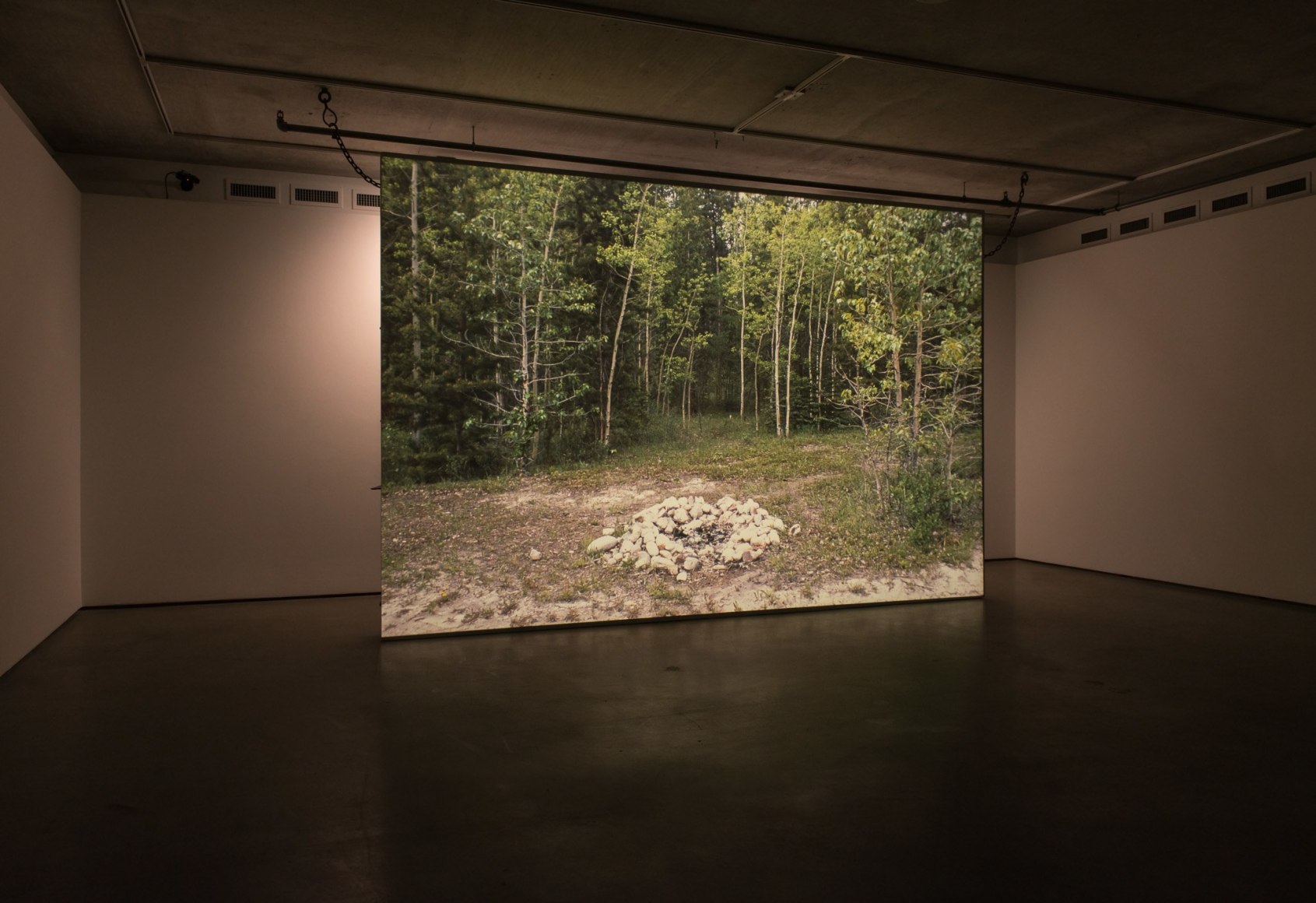 Mike Nelson, Eighty Circles through Canada (The Last Possessions of an Orcadian Mountain Man), 2013