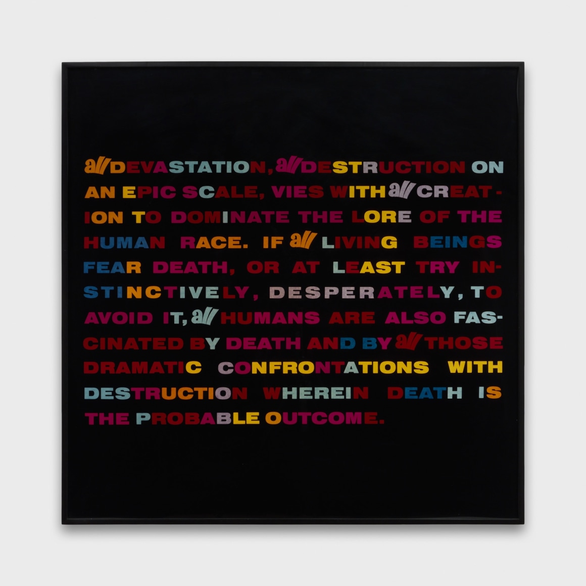 Larry Johnson, Untitled (All), 1987