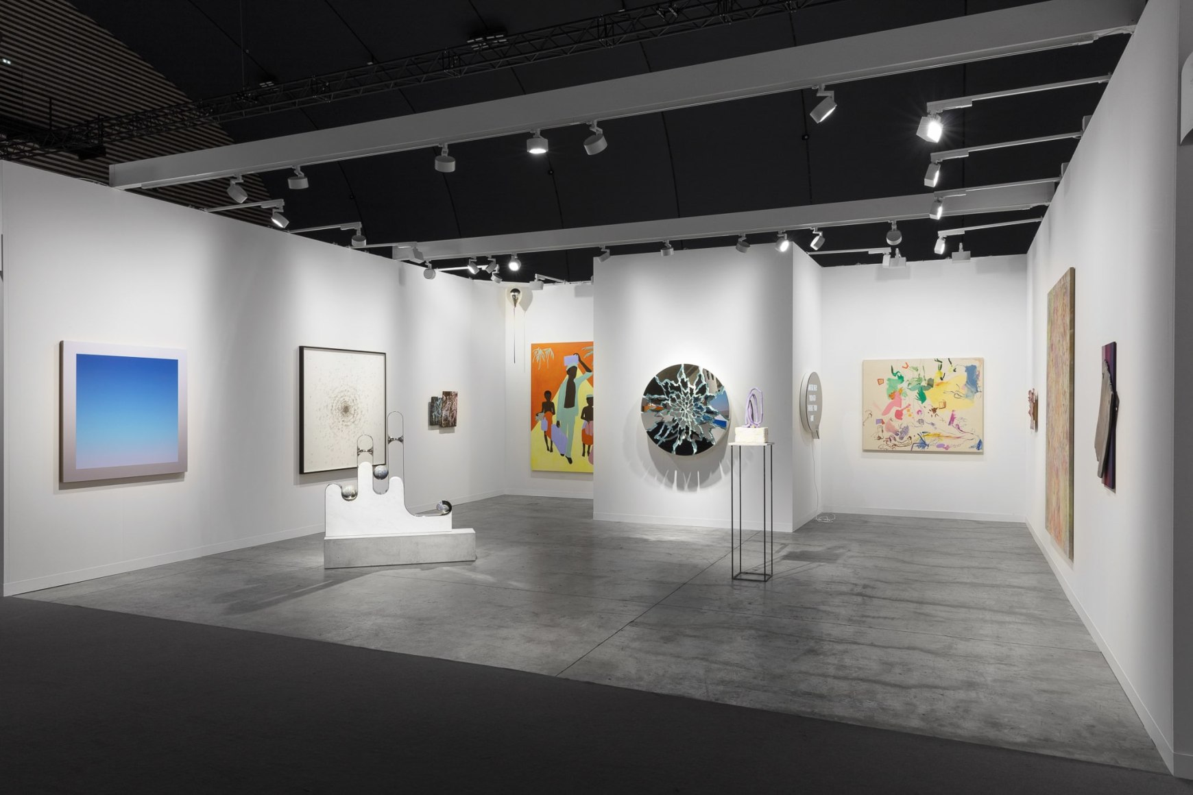 Installation view: Paris+ Par Art Basel, 2023,&nbsp;Grand Palais &Eacute;ph&eacute;m&egrave;re,&nbsp;303 Gallery, Booth A14.