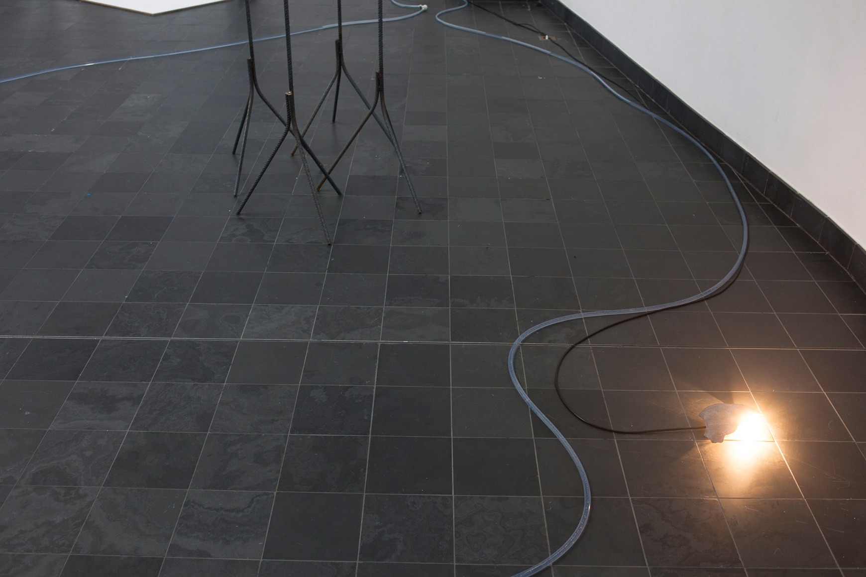 Installation view: Katinka Bock, Nebenwege, Kiosk, Gent, 2014